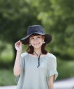 COGIT とびにくい洗えるサファリハット ローラ 帽子 ハット グレー ベージュ ブラック