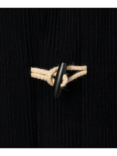 Wool Corduroy Duffle Coat COOVYW0316: Navy Wool Corduroy Duffle Coat COOVYW0316: Navy