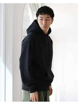 【SALE/50%OFF】BEAMS MEN BEAMS / ベーシック フーディー ビームス メン カットソー スウェット ブラック グレー【送料無料】