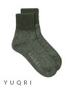 YUQRI YUQRI/comfy pile double rib 2 feel ソックスWOMEN プレゼント ギフト 消臭 セットアップセブン 靴下・レッグ...