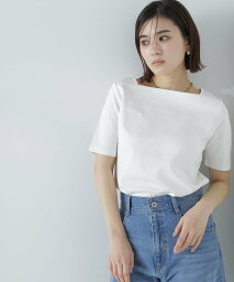 ナチュラルビューティーベーシック 服 レディース NATURAL BEAUTY BASIC ベーシックTシリーズ スクエアネック ナチュラルビューティベーシック トップス カットソー・Tシャツ ホワイト ブラック グレー