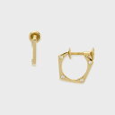 NOJESS ゴールドキュービックジルコニアイヤリング ノジェス アクセサリー・腕時計 イヤリング・イヤーカフ【送料無料】