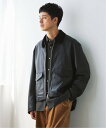 EDIFICE LA BOUCLE (ラブークル) LAMB LEATHER FLIGHT ジャケット エディフィス ジャケット・アウター ライダースジャケット ブラック ブラウン【送料無料】