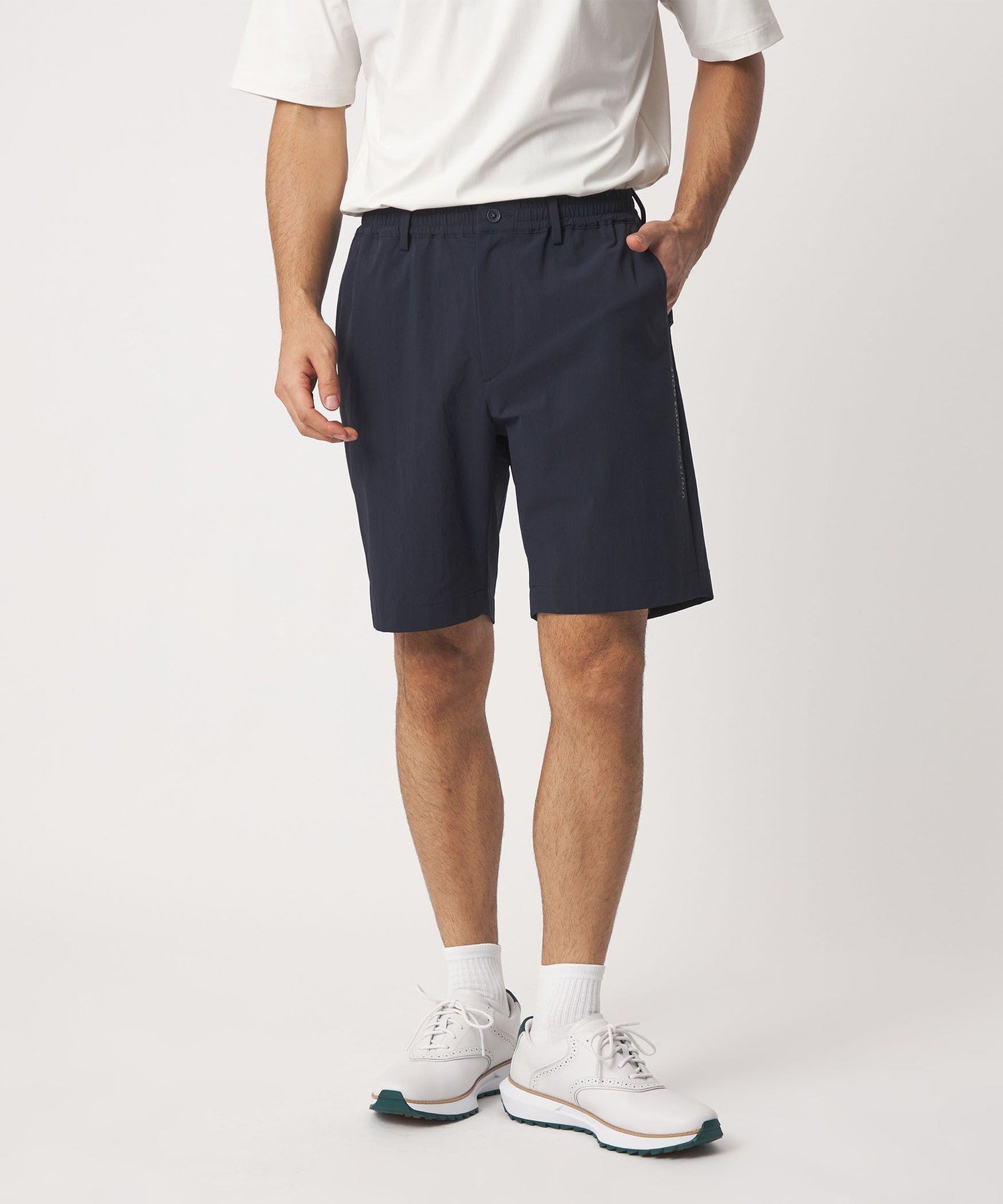 UNITED ARROWS GOLF メンズ 360°マスター ショートパンツ 撥水 ストレッチ ユナイテッドアローズ パンツ その他のパンツ ブラック ネイビー【送料無料】