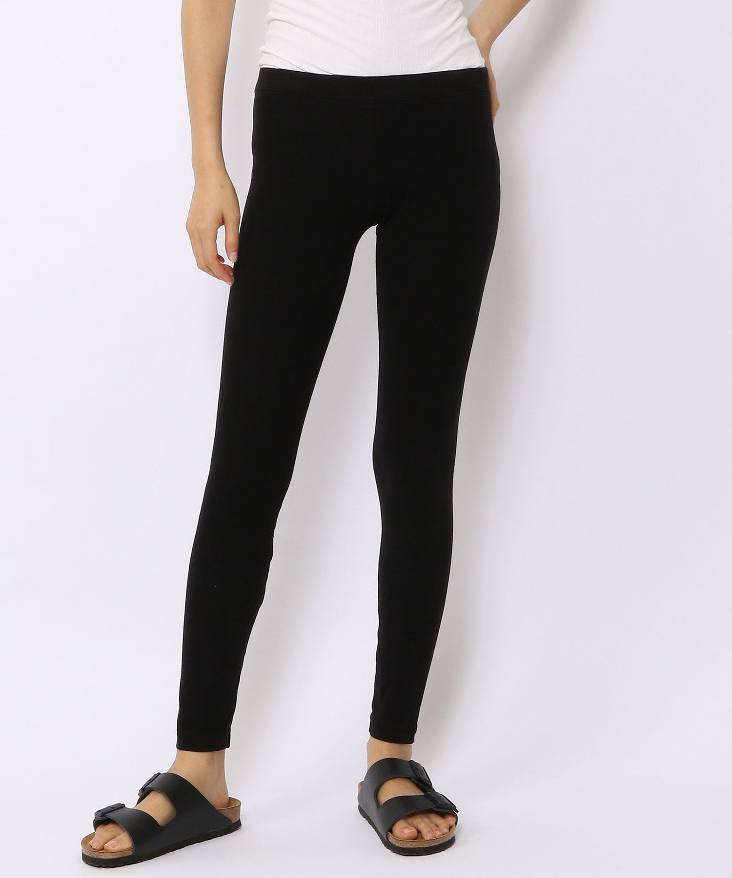 JAMES PERSE コットンストレッチレギンス WHB1360 トゥモローランド パンツ その他のパンツ ブラック【送料無料】