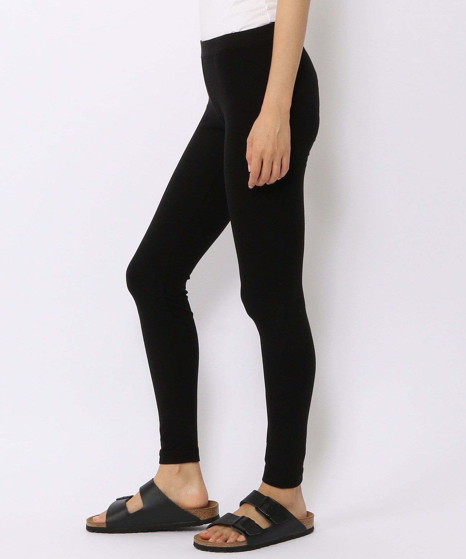 JAMES PERSE コットンストレッチレギンス WHB1360 トゥモローランド パンツ その他のパンツ ブラック【送料無料】