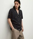 【SALE／50%OFF】ALLSAINTS (M)EMOTIVE SS SHIRT オールセインツ トップス シャツ・ブラウス ブラック【送料無料】