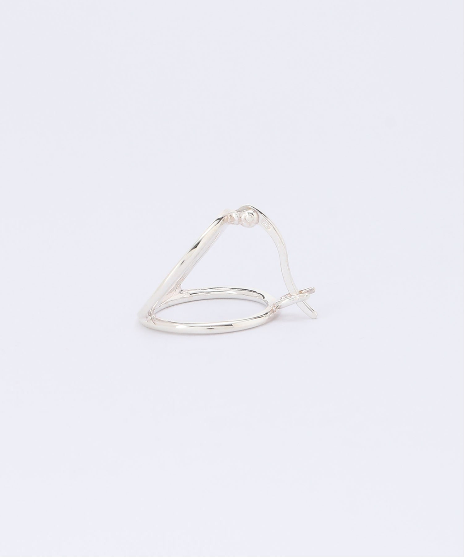 SCALABLANCHE SCALABLANCHE/(W)サークルサンドピアス(SV925) スカラ アクセサリー・腕時計 ピアス シルバー【送料無料】
