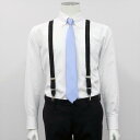 TOKYO SHIRTS サスペンダー 日本製 ブラック系 ビジネス フォーマル トーキョーシャツ ファッション雑貨 ベルト ブラック