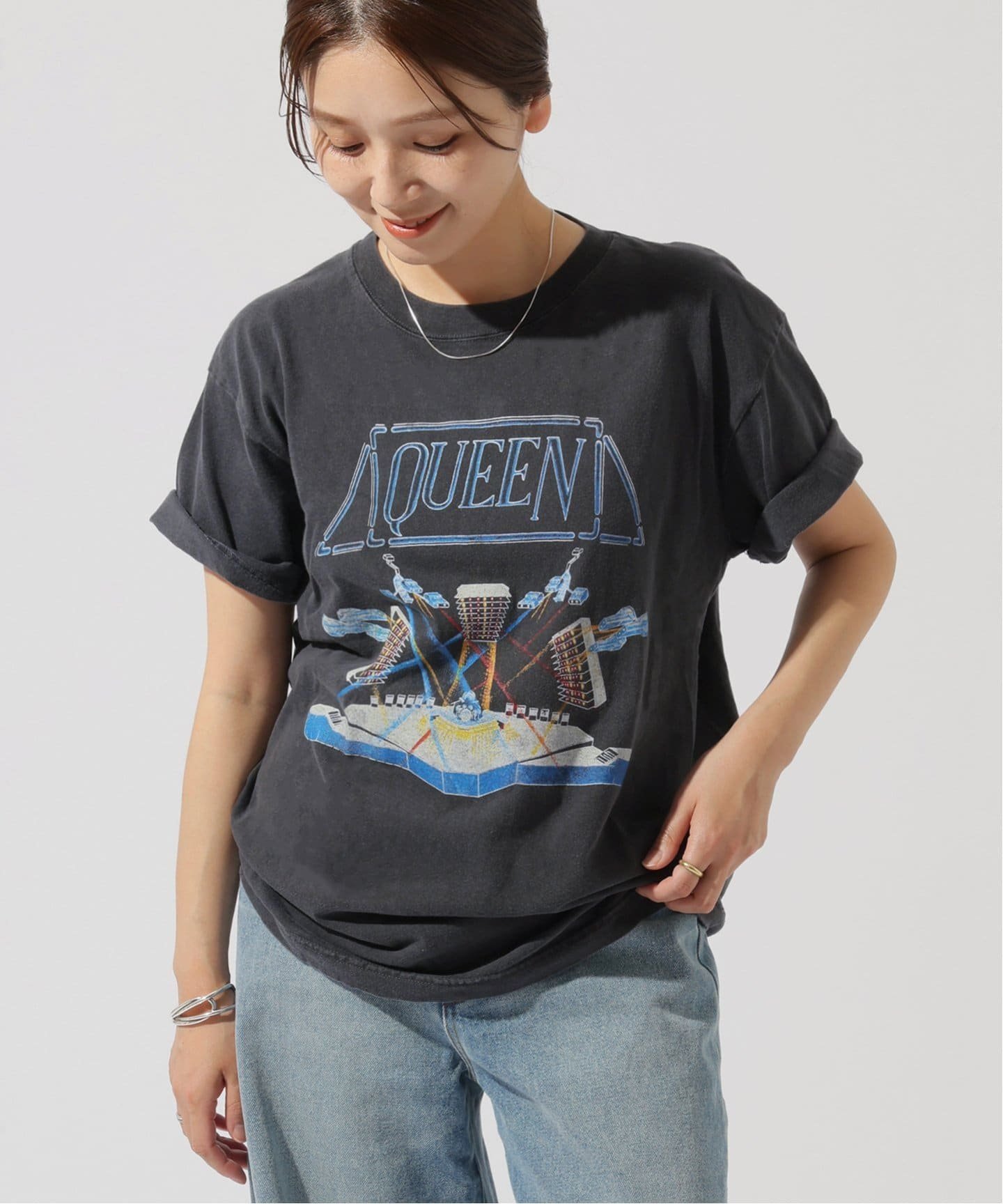 JOURNAL STANDARD QUEEN ロックTシャツ ジャーナル スタンダード トップス カットソー・Tシャツ【送料無料】 1