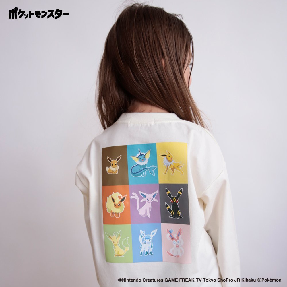 branshes 【Pokemon/ポケットモンスター ポケモン 】 ロンT 長袖Tシャツ ブランシェス トップス カットソー・Tシャツ