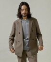 URBAN RESEARCH DOORS 『イージーケア』LIFE STYLE TAILOR 4WAYストレッチコンフォータブル Wジャケット アーバンリサーチドアーズ ジャケット・アウター テーラードジャケット・ブレザー ブラウン ネイビー ベージュ【送料無料】