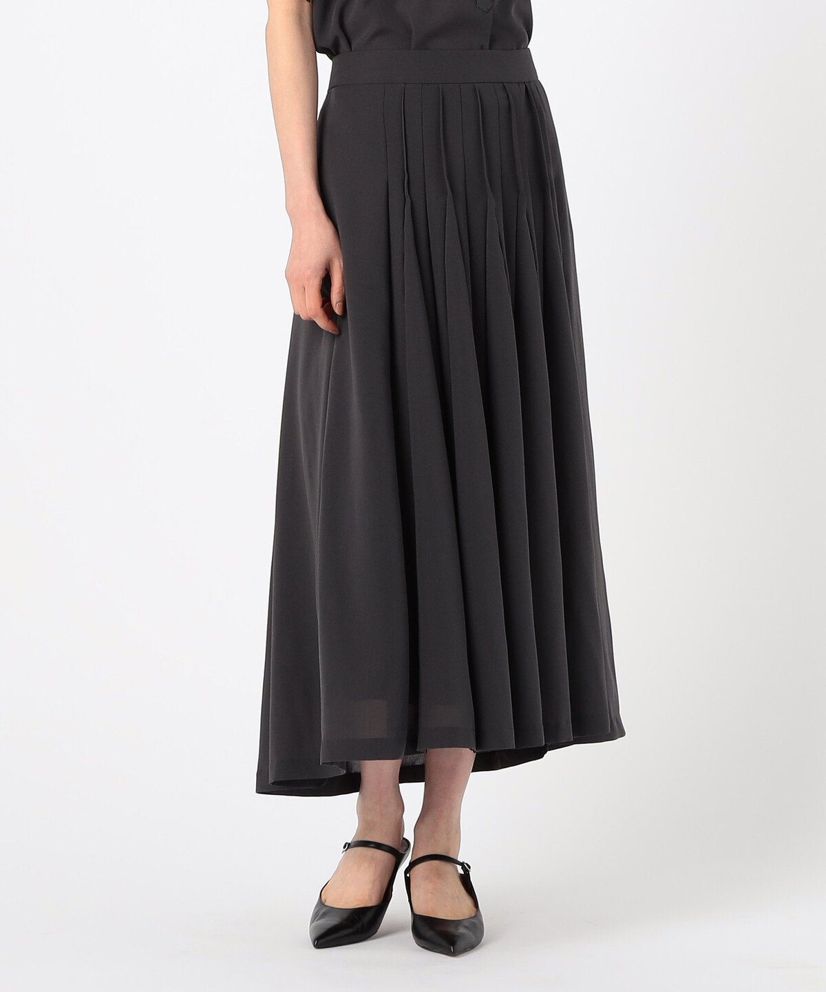 【SALE／70%OFF】COMME CA 【 一部WEB限定カラー セットアップ対応 】フィネスボイル スカート ブライトリーセットアップ コムサ スカート その他のスカート ネイビー ブラック イエロー ホワイト グリーン ピンク ブルー【送料無料】