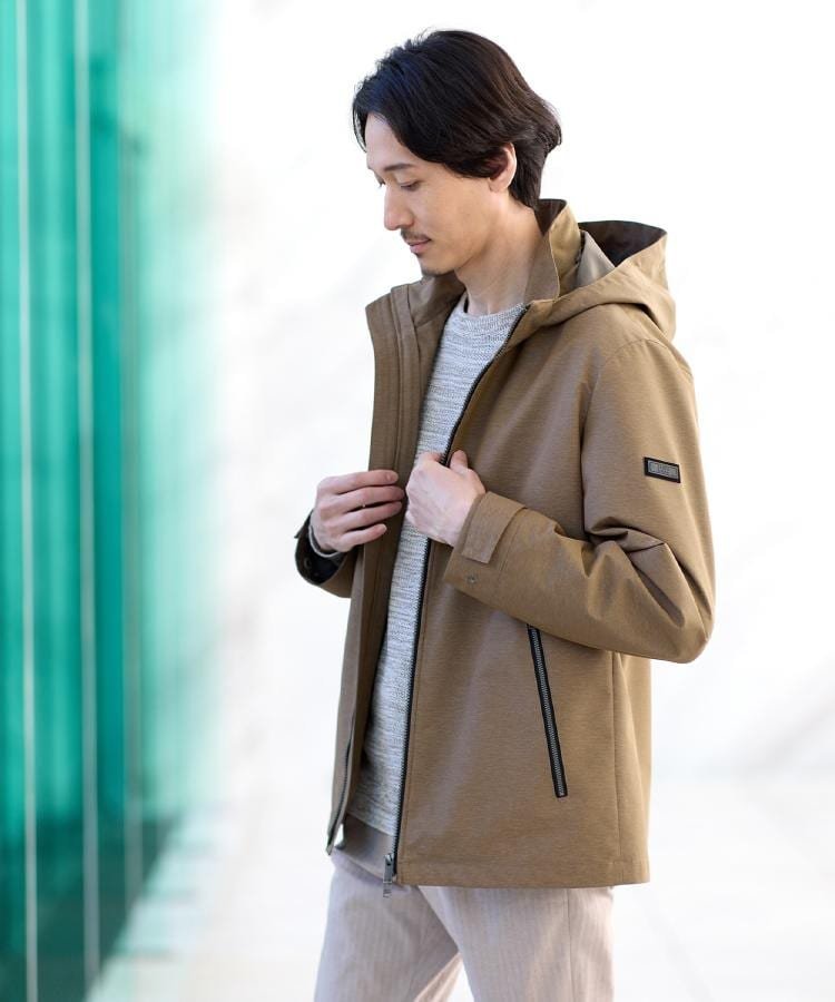 【SALE／50%OFF】TAKEO KIKUCHI 【軽量アウター】エレクティブ シェル ブルゾン タケオキクチ ジャケット・アウター ブルゾン・ジャンパー ブルー【送料無料】