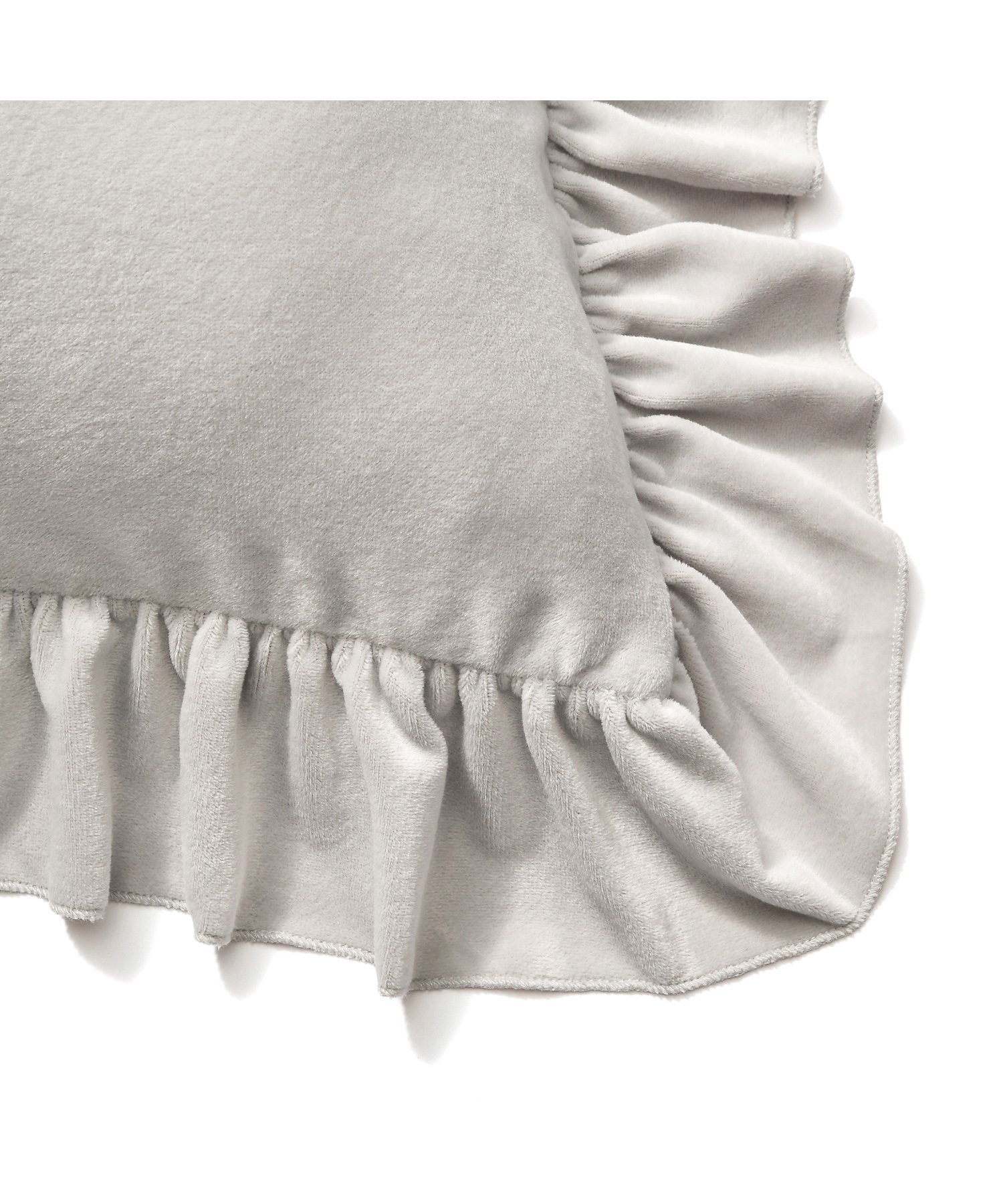 WARMY アルガンオイル加工 フリル まくらカバー