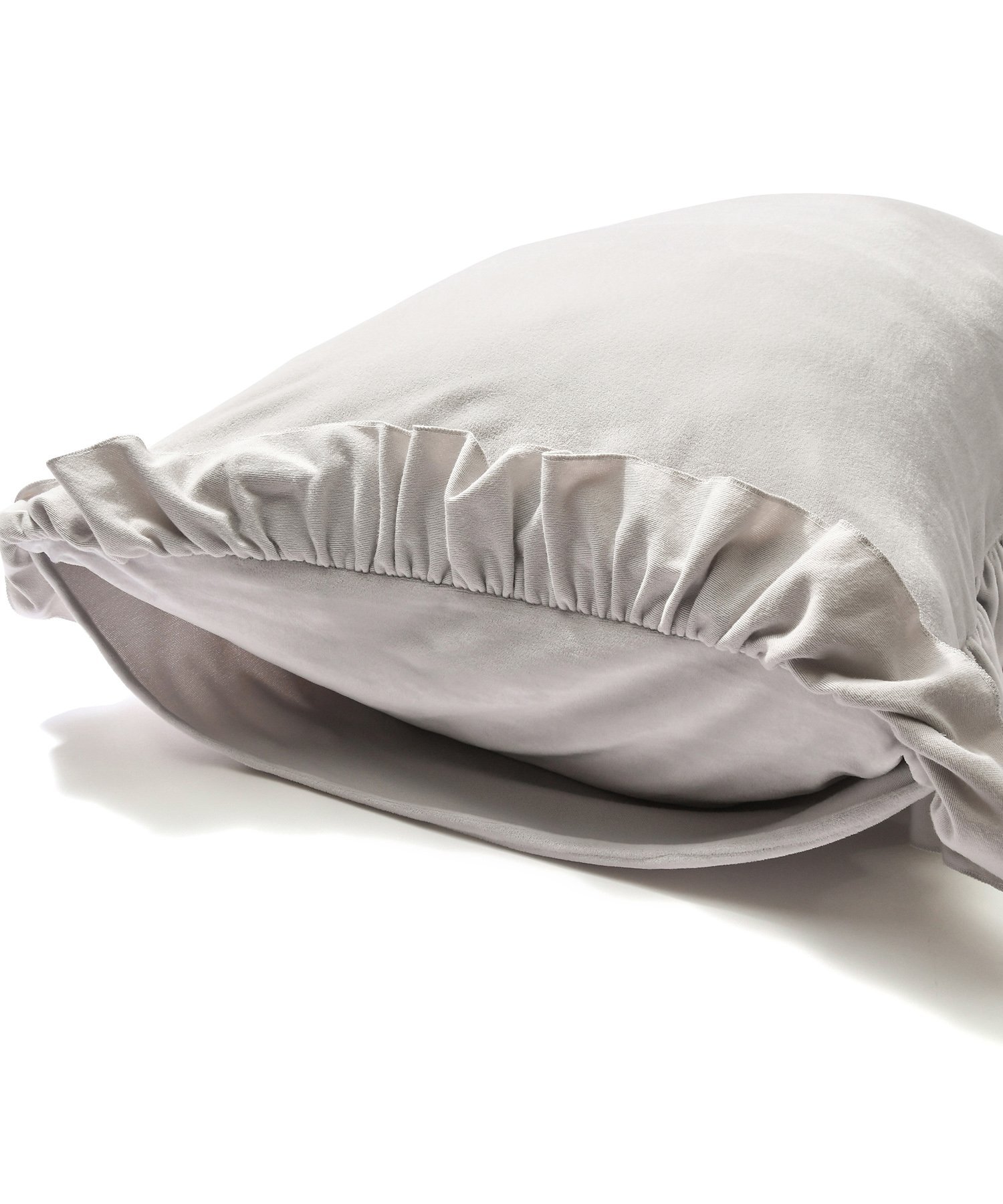 WARMY アルガンオイル加工 フリル まくらカバー