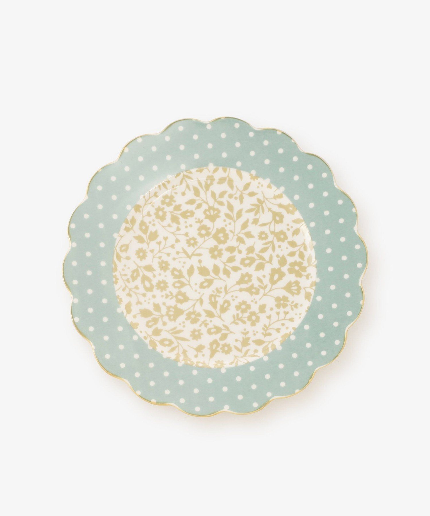 【SALE／37%OFF】Afternoon Tea LIVING フラワープレートM アフタヌーンティー・リビング 食器・調理器具・キッチン用品 食器・皿 グリーンのサムネイル