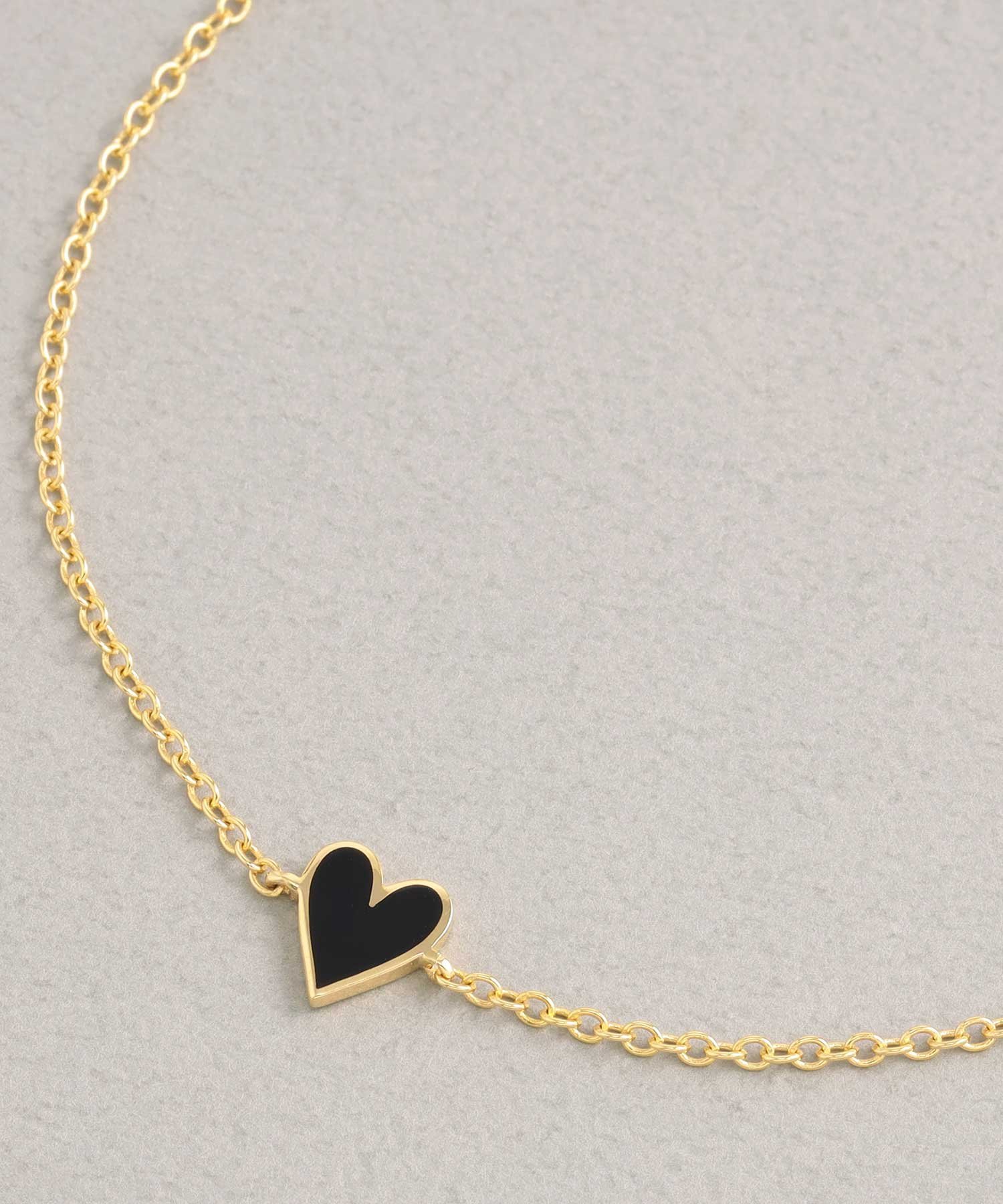 PLUS VENDOME MICROTATTOO_アンクレット_BIG LOVE_black out プラス ヴァンドーム アクセサリー・腕時計 アンクレット ブラック