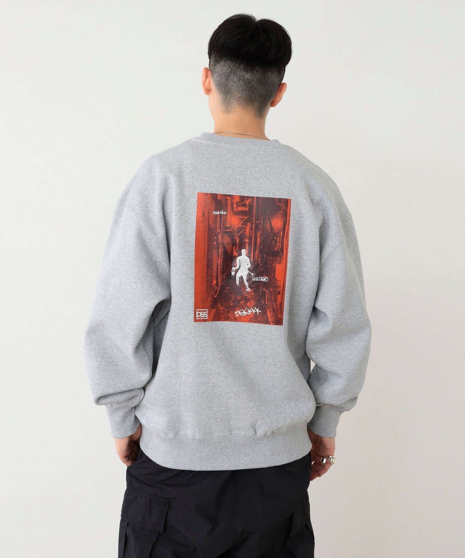 【SALE／50%OFF】BEAMS T DISK / Sweatshirt ビームス アウトレット トップス スウェット・トレーナー グレー【送料無料】
