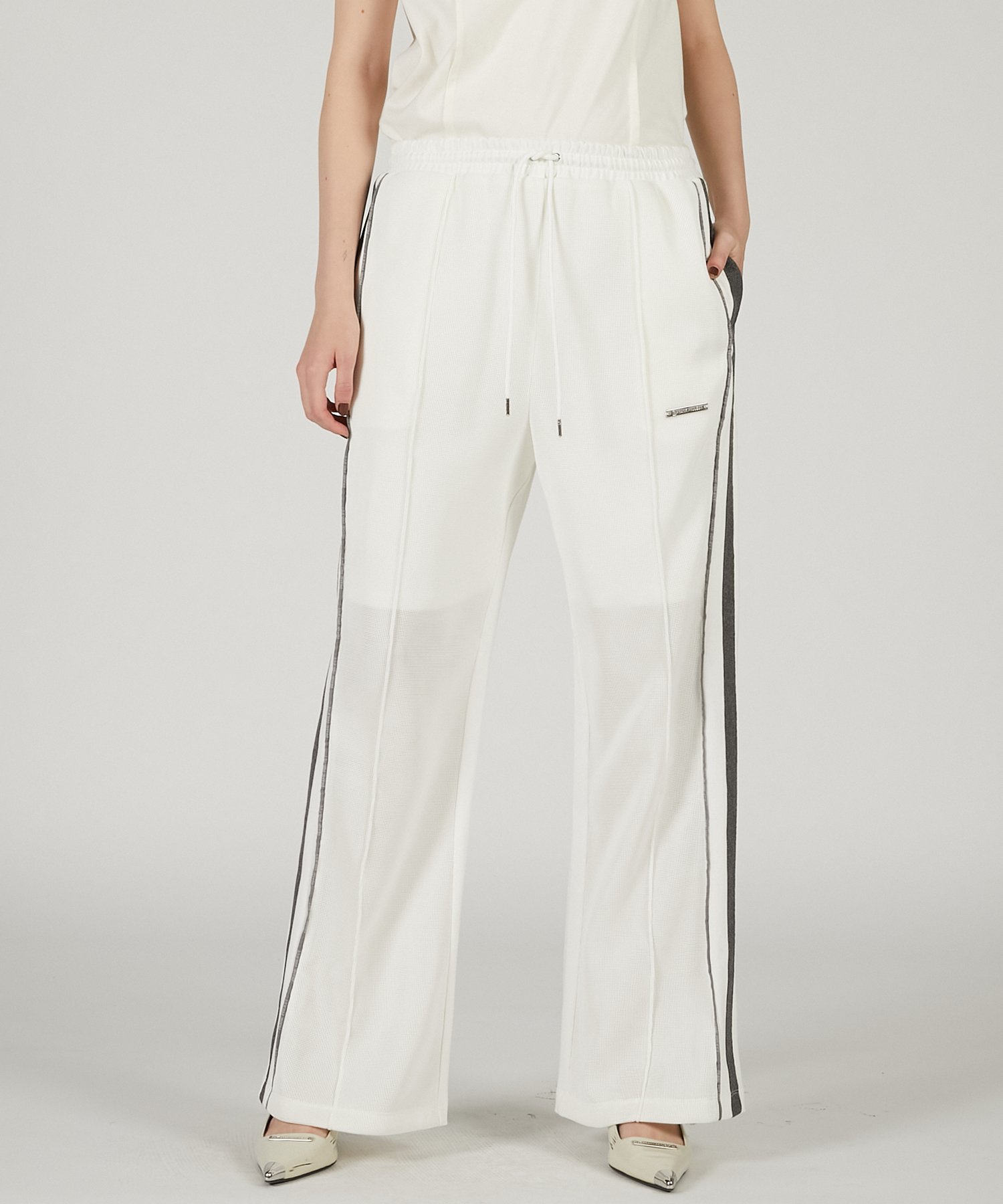 【SALE／20%OFF】PRANK PROJECT メッシュコンビラインパンツ プランク プロジェクト パンツ ジャージ・スウェットパンツ ブラック ホワイト イエロー【送料無料】