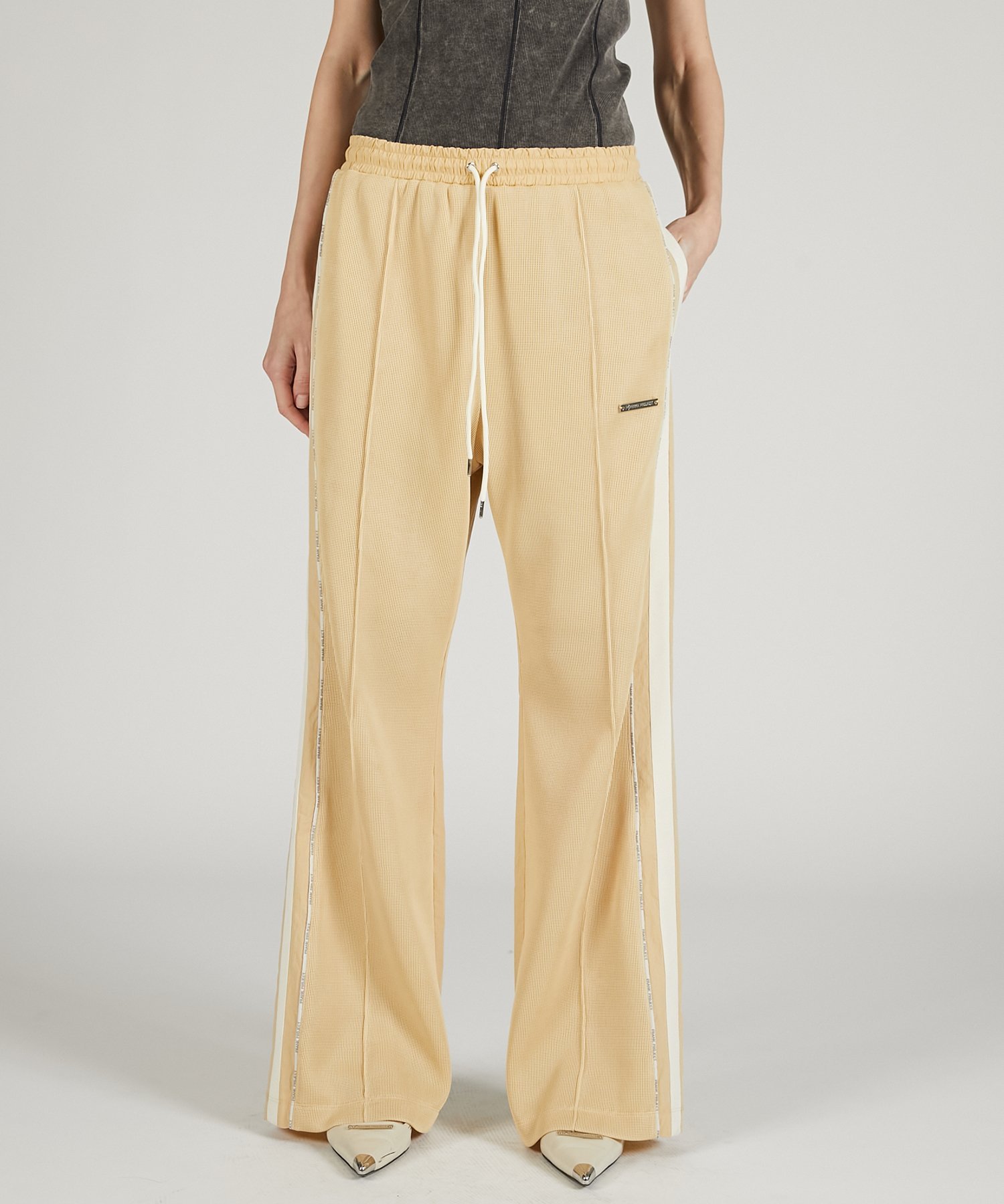 【SALE／20%OFF】PRANK PROJECT メッシュコンビラインパンツ プランク プロジェクト パンツ ジャージ・スウェットパンツ ブラック ホワイト イエロー【送料無料】