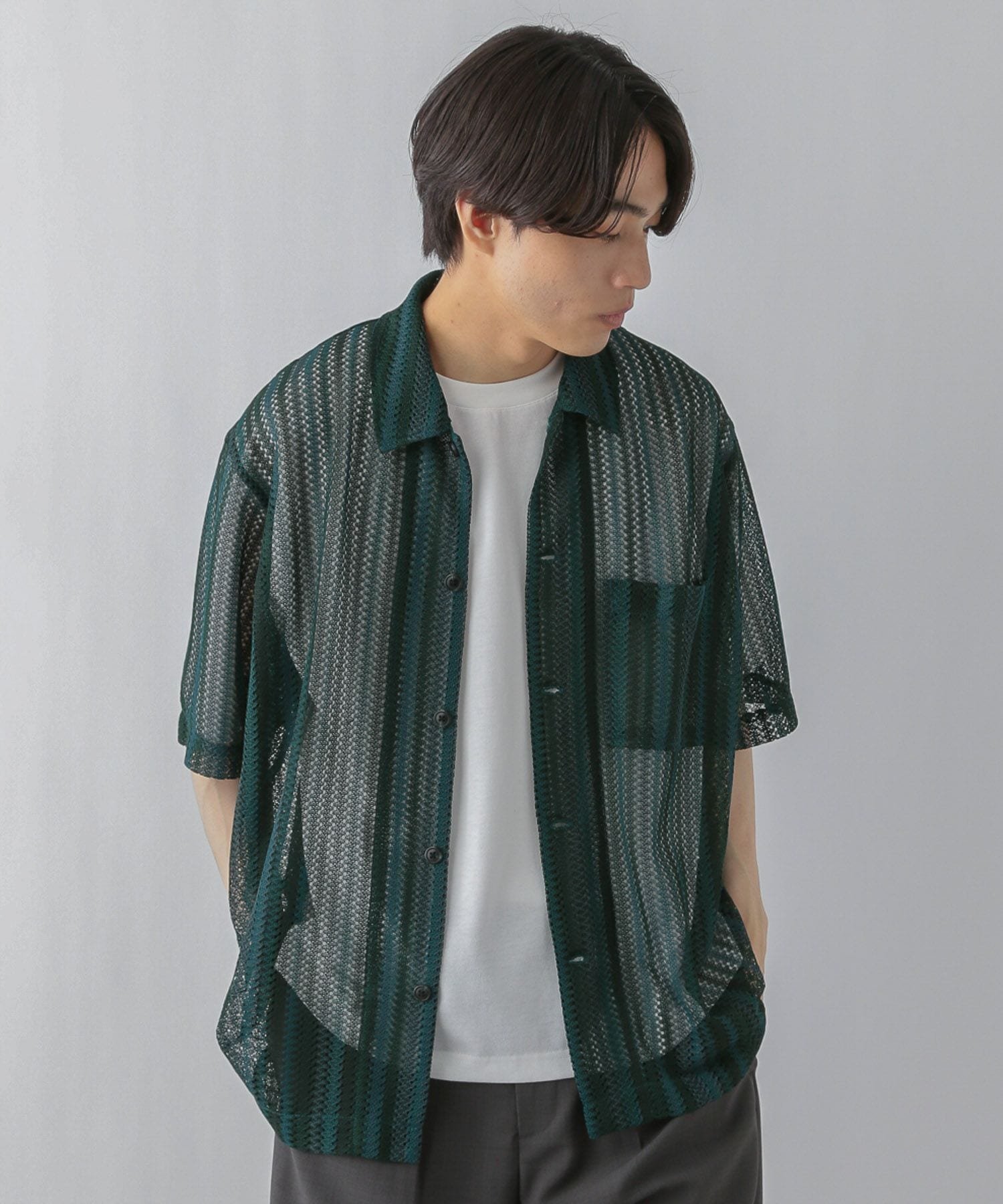 【SALE／50%OFF】GLOBAL WORK トクトク2SET/メッシュシャツ/CLEAN MODE/571603 グ...