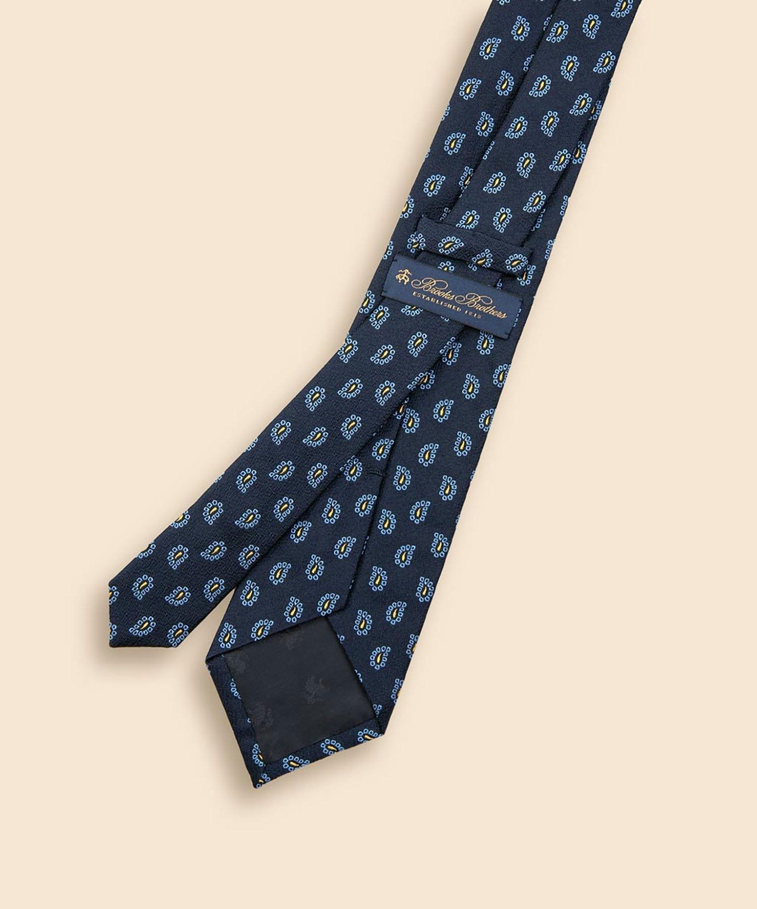 【SALE／40%OFF】BROOKS BROTHERS シルク ラージペイズリー ジャカードタイ ブルックス ブラザーズ スーツ・フォーマル ネクタイ・蝶ネクタイ レッド ネイビー【送料無料】