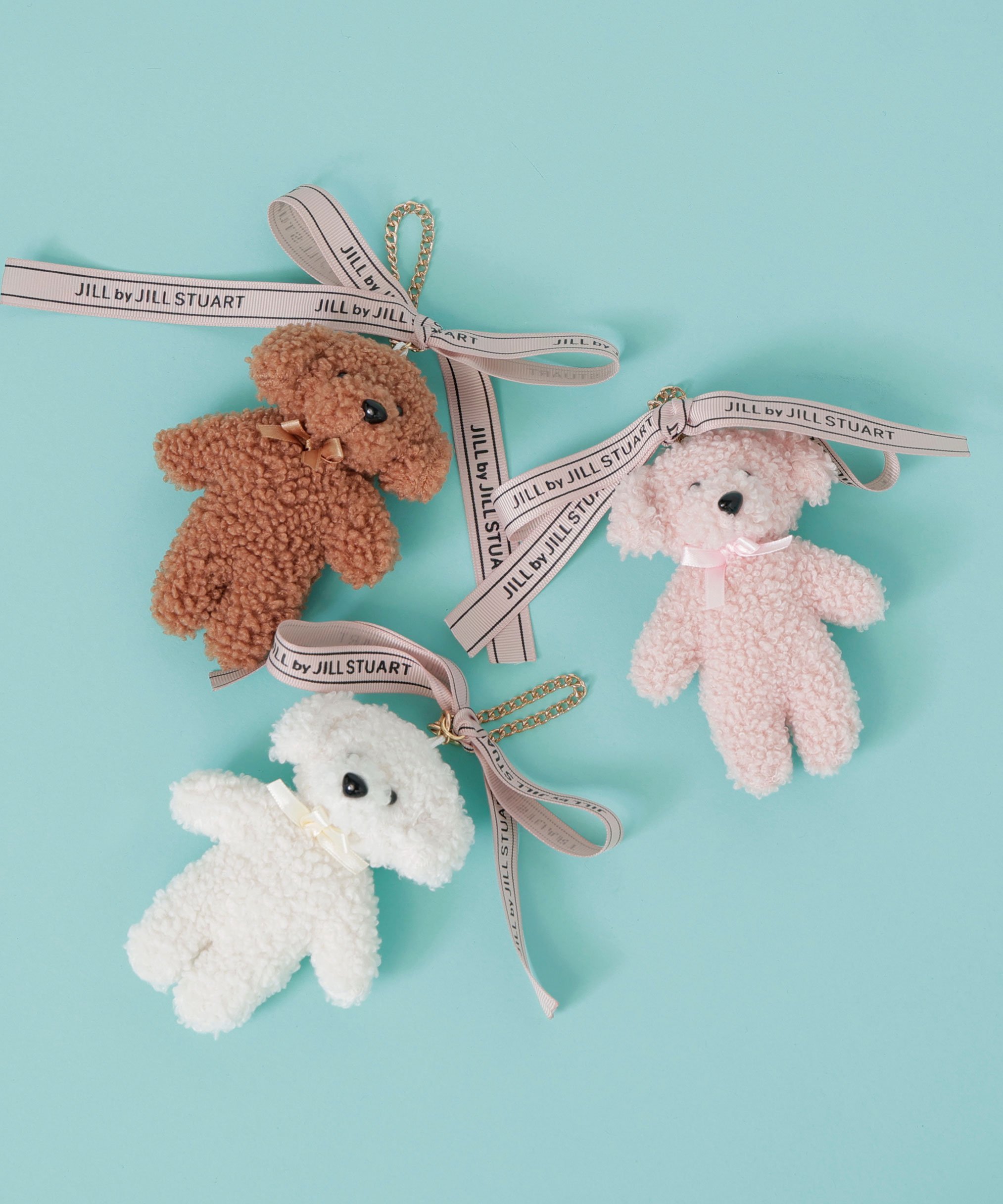 JILL by JILL STUART プードルチャーム ジル バイ ジル スチュアート ファッション雑貨 その他のファッション雑貨 ホワイト ブラウン ピンク【送料無料】のサムネイル