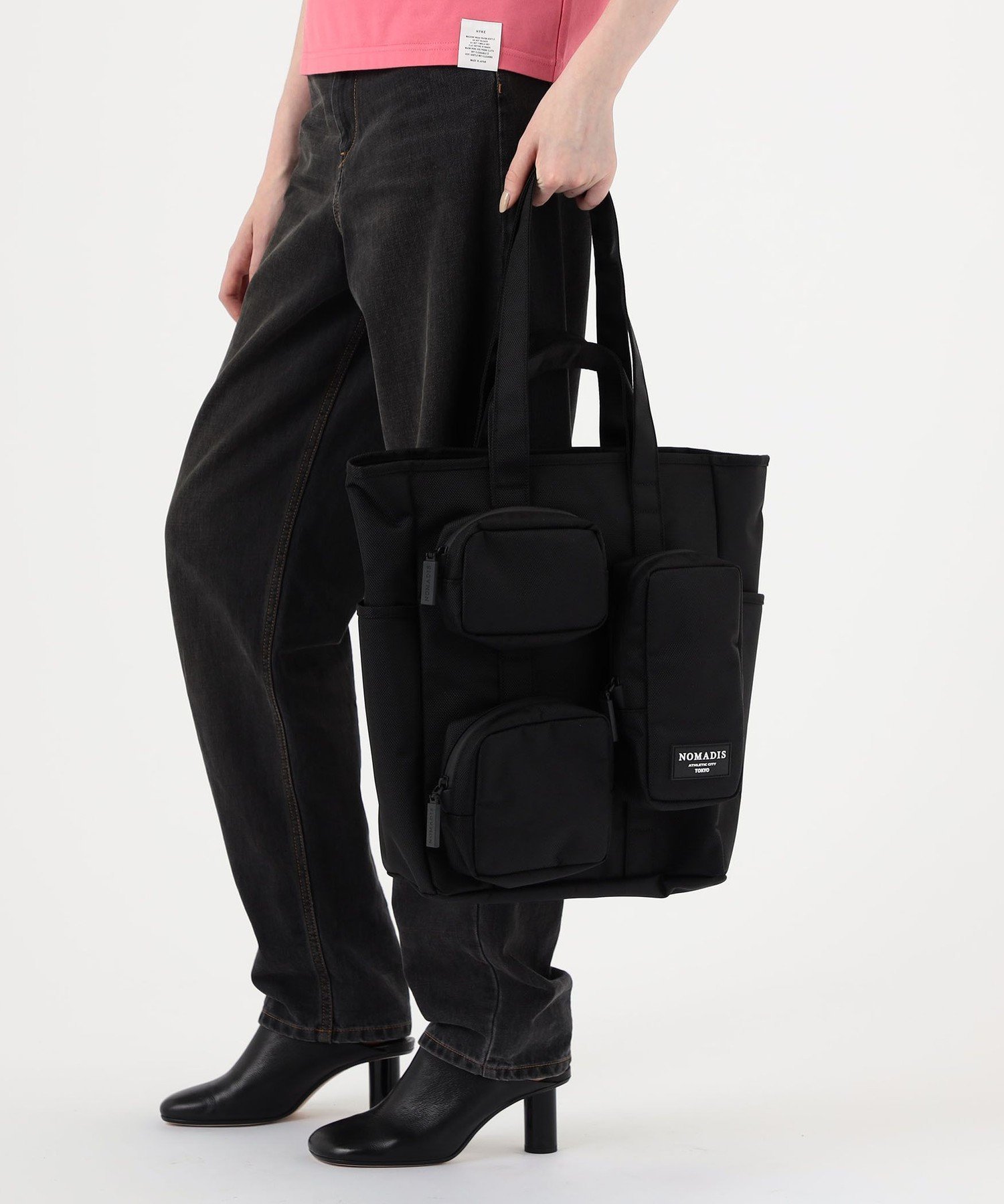 TOMORROWLAND GOODS NOMADIS MOLLE トートバッグ トゥモローランド バッグ トートバッグ ブラック【送料無料】