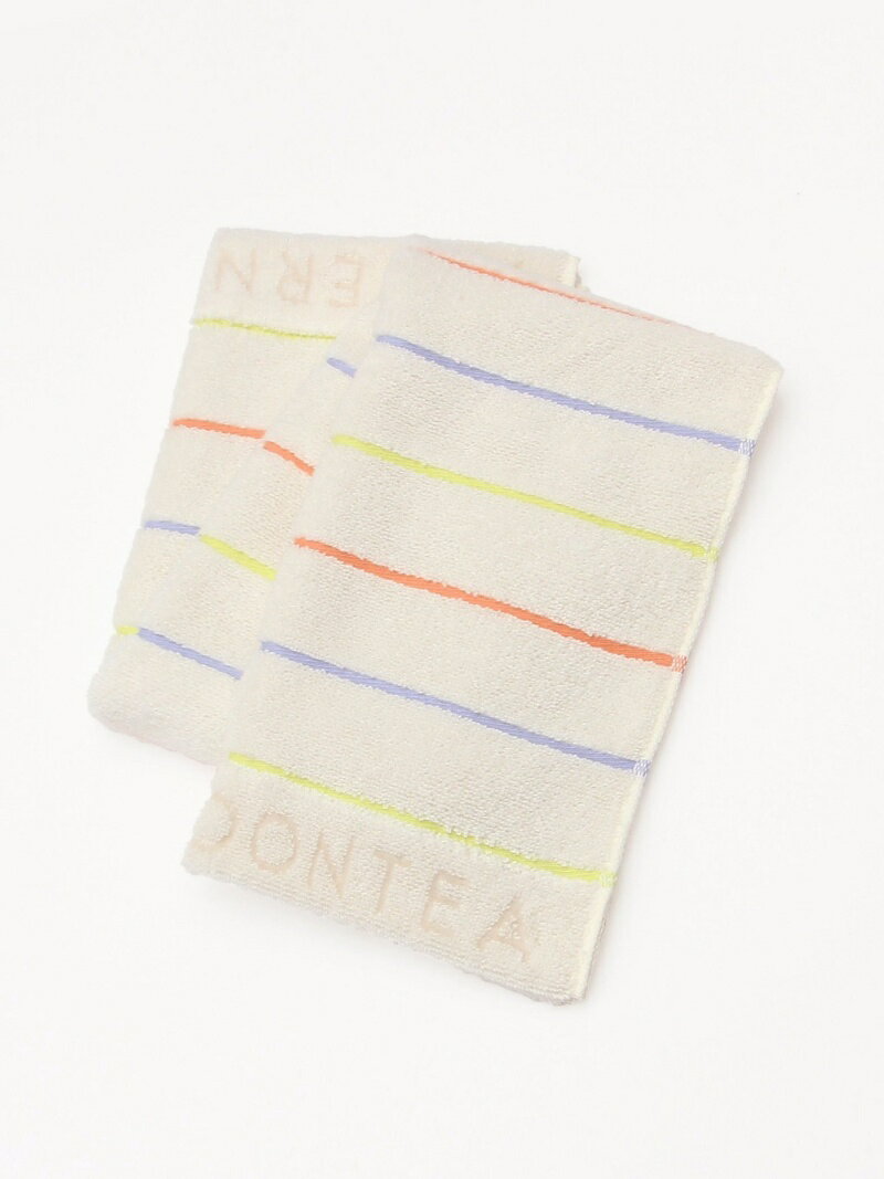 【SALE／20%OFF】Afternoon Tea LIVING ボーダー柄フェイスタオル アフタヌーンティー・リビング インテリア・生活雑貨 その他のインテリア・生活雑貨 ホワイト ブルー ピンクのサムネイル