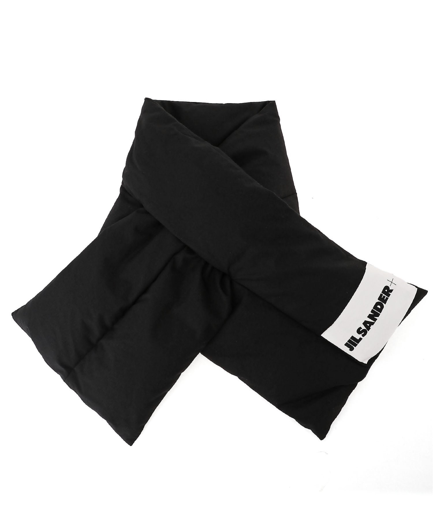 【SALE／40%OFF】JIL SANDER ダウンマフラー ジル サンダー ファッション雑貨 マフラー・ストール・ネックウォーマー グレー ブラック【送料無料】