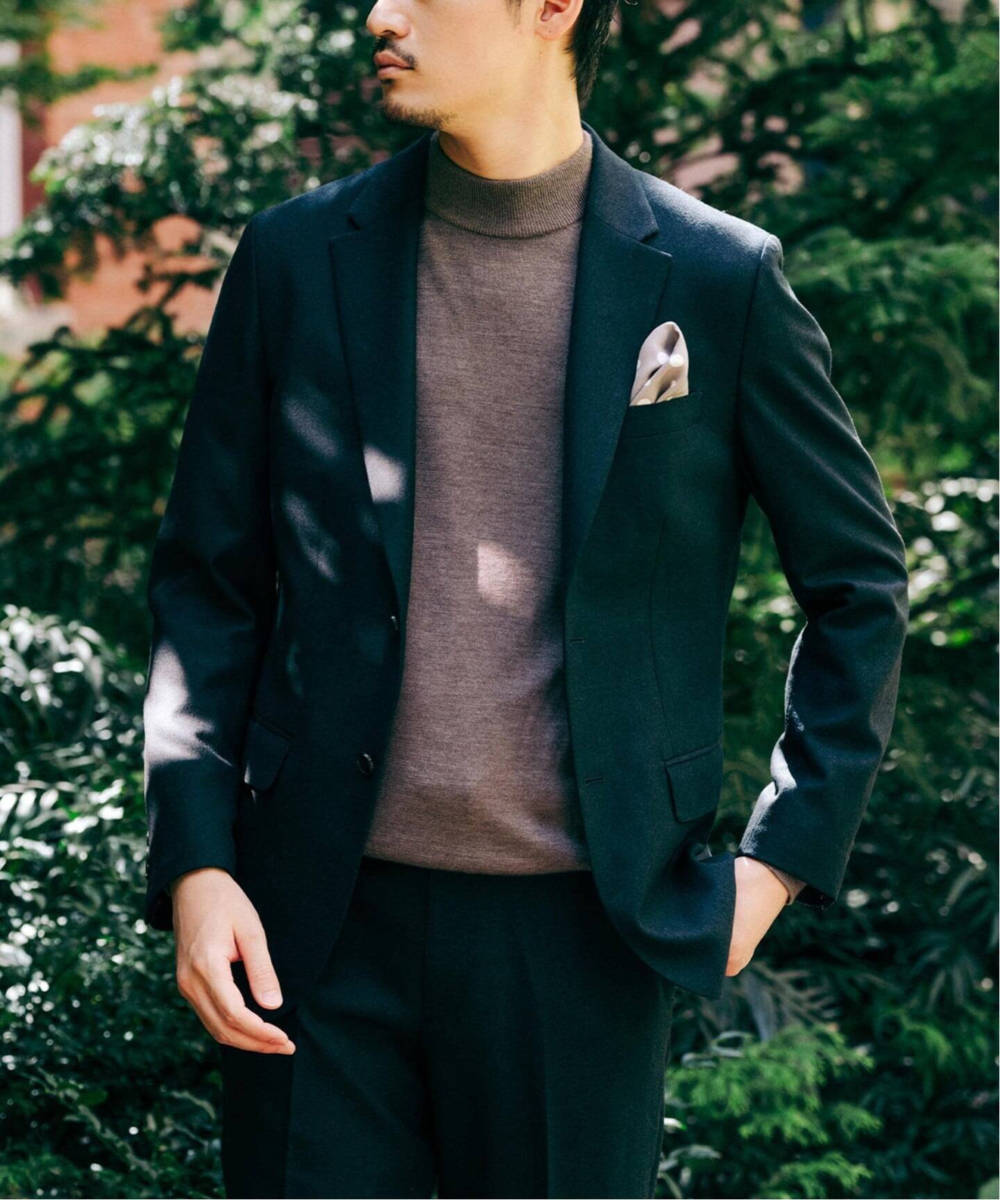 楽天市場】ウール テーラードジャケット（カラーグリーン）（コート