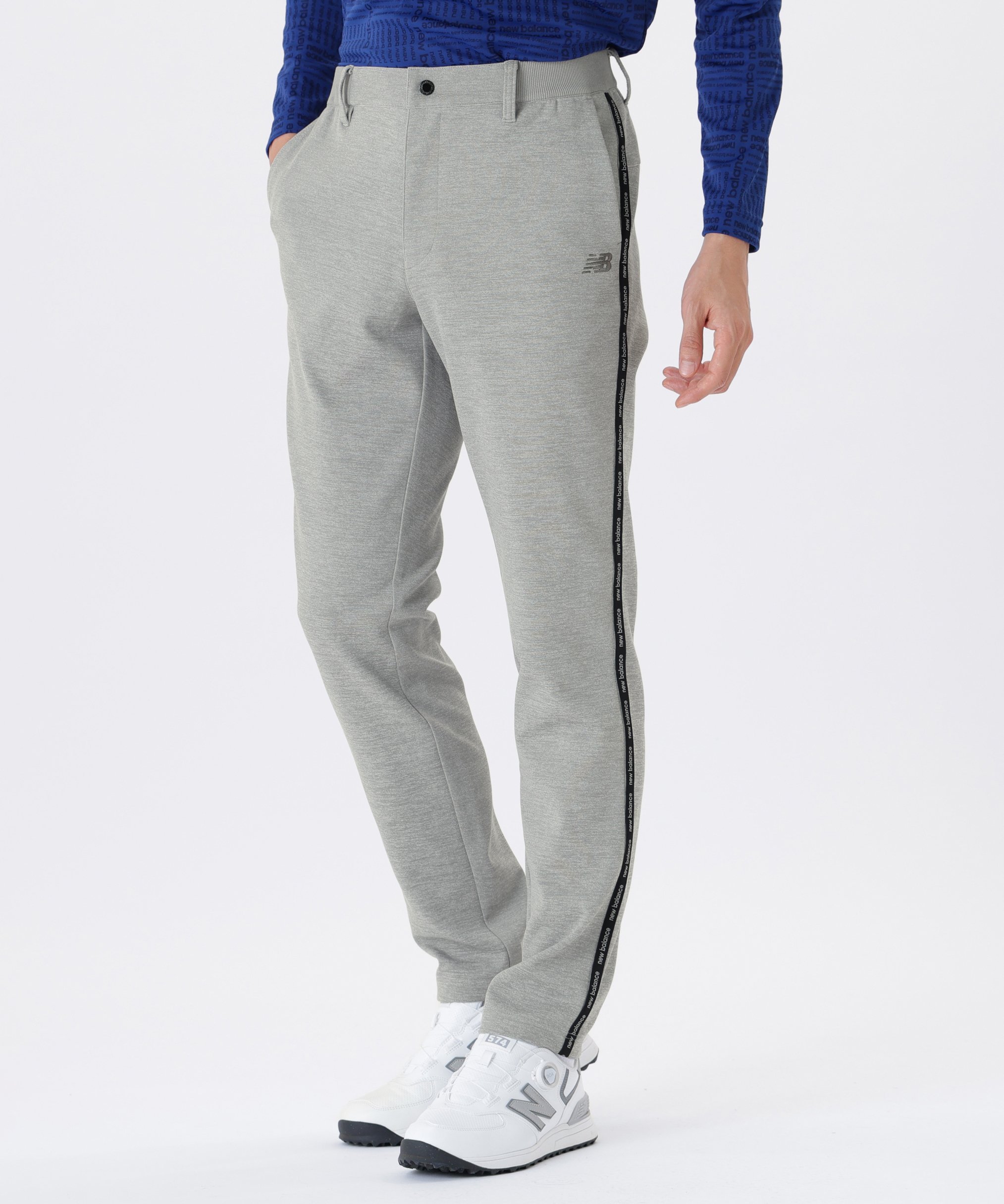 【SALE／30%OFF】New Balance Golf UV スウェット テーパード ロングパンツ (MENS) ニューバランスゴルフ パンツ その他のパンツ ブラック ベージュ グレー【送料無料】