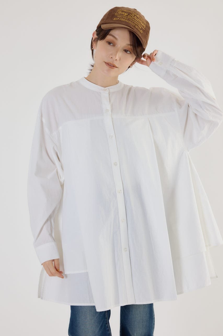 【SALE／28%OFF】RODEO CROWNS WIDE BOWL サイドティアードシャツチュニック ロデオクラウンズワイドボ..