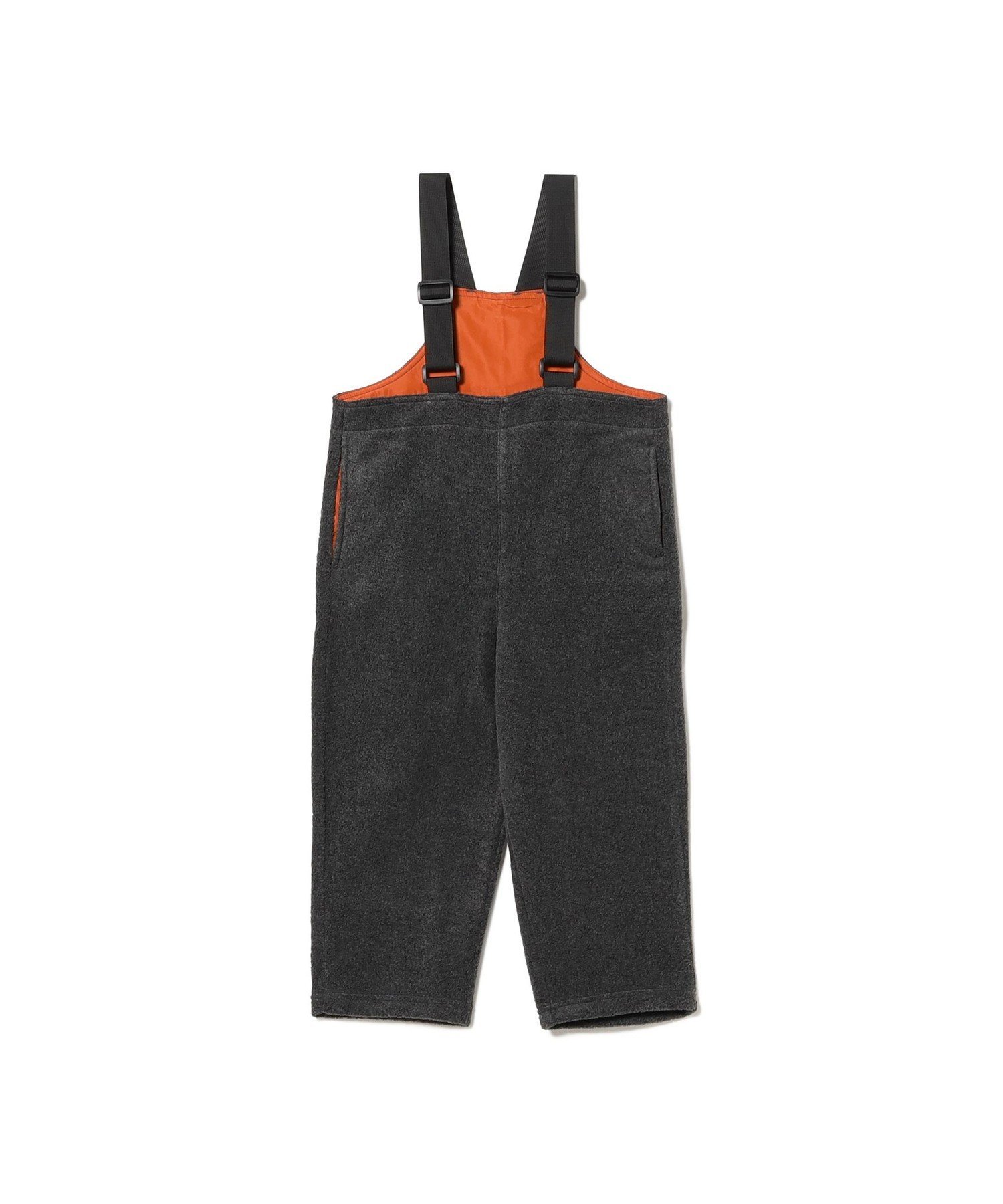 【SALE／50%OFF】B:MING by BEAMS フリース カバーオール(100~140cm) ビーミング ライフストア バイ ビームス オールインワン・オーバーオール オールインワン・つなぎ ブラック グレー