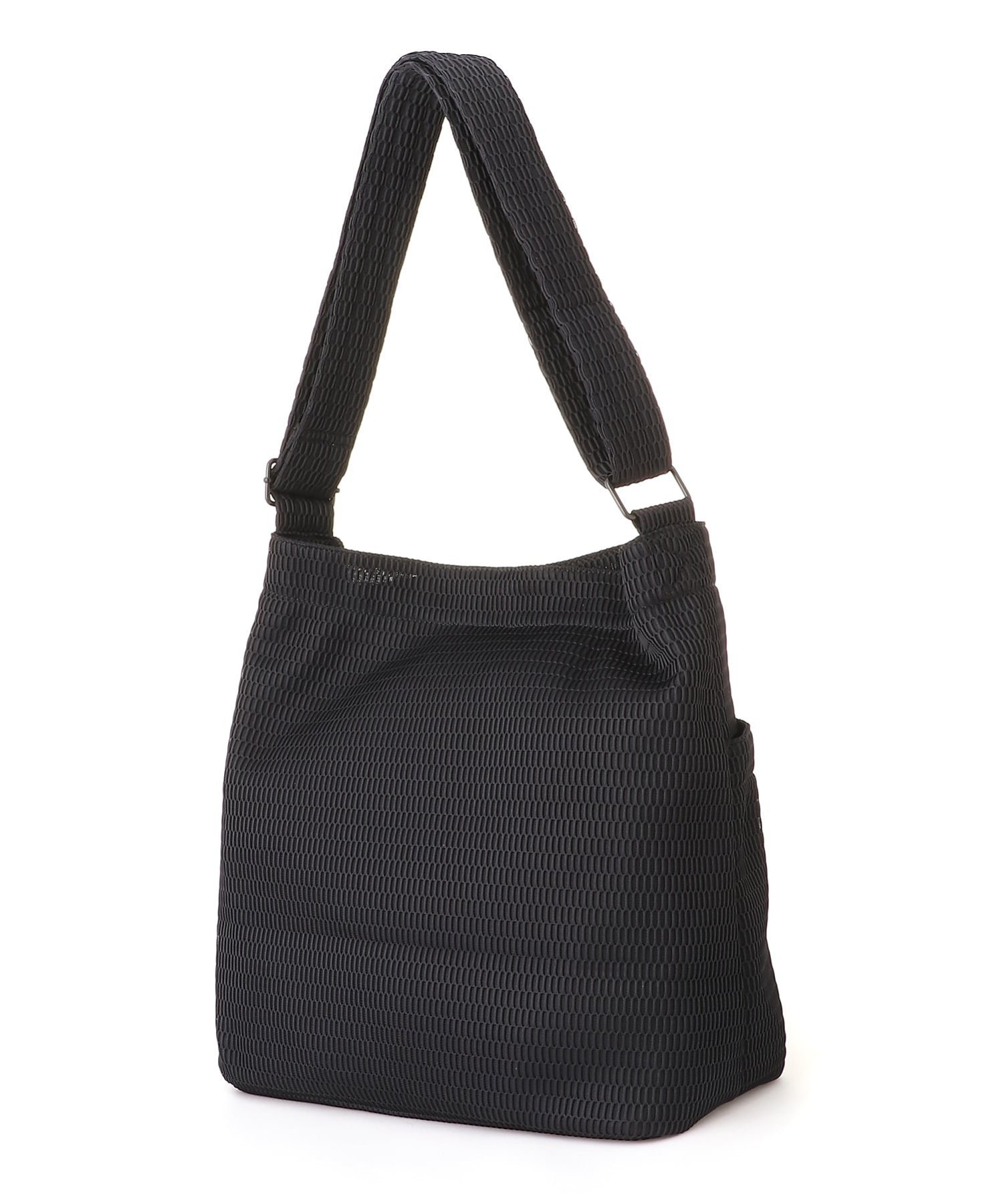 EDITA. EDITA./(U)EDITA. Washable news paper shoulder エディータ バッグ ショルダーバッグ ブラック【送料無料】