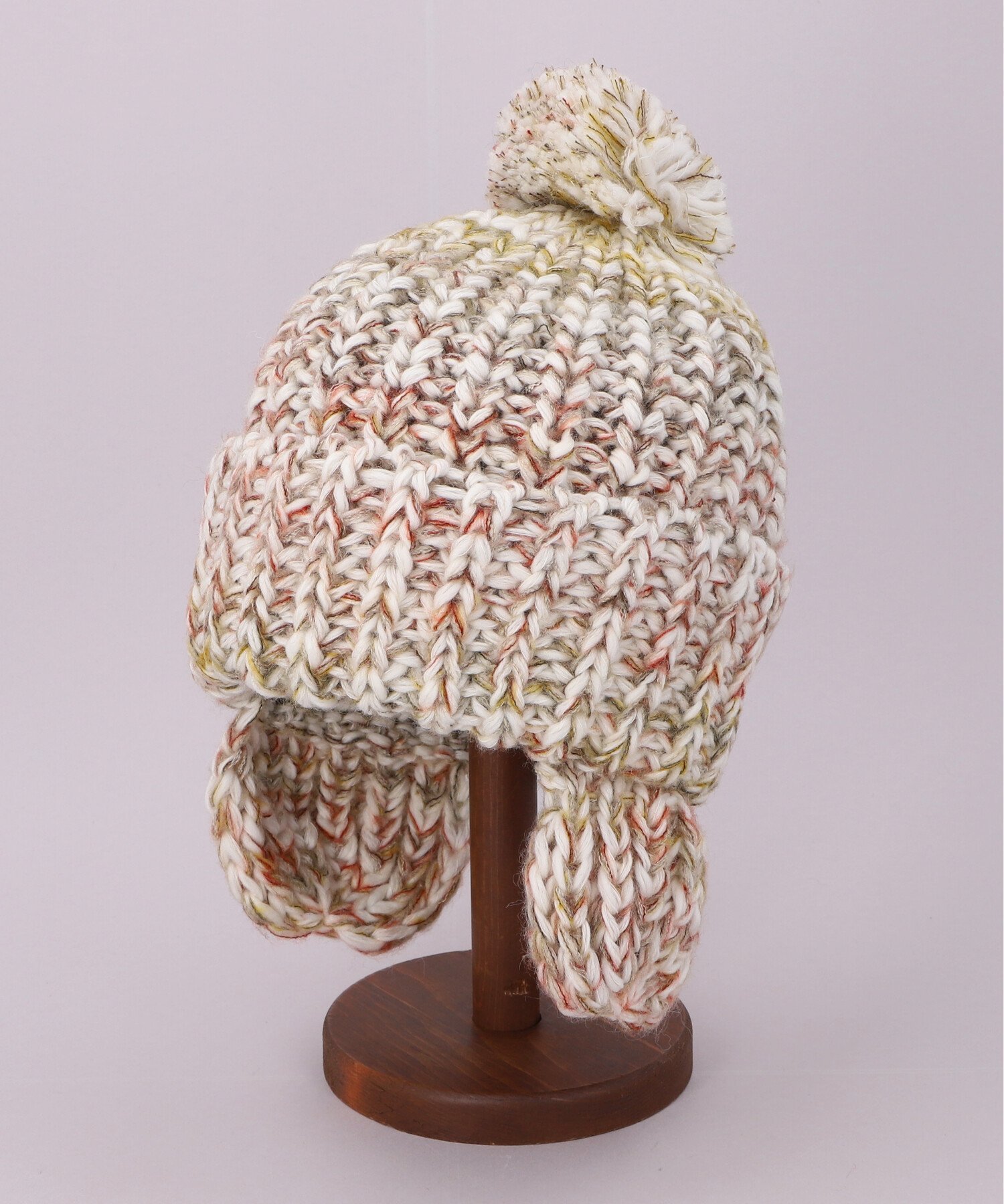 CA4LA SNOW BELL カシラ 帽子 ニット帽・ビーニー オレンジ ホワイト ブラック【送料無料】