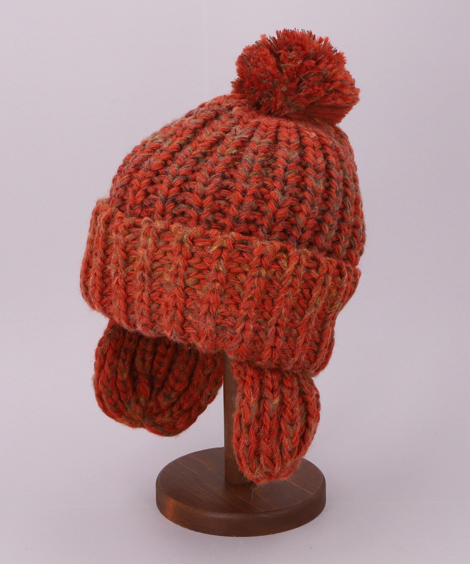 CA4LA SNOW BELL カシラ 帽子 ニット帽・ビーニー オレンジ ホワイト ブラック【送料無料】