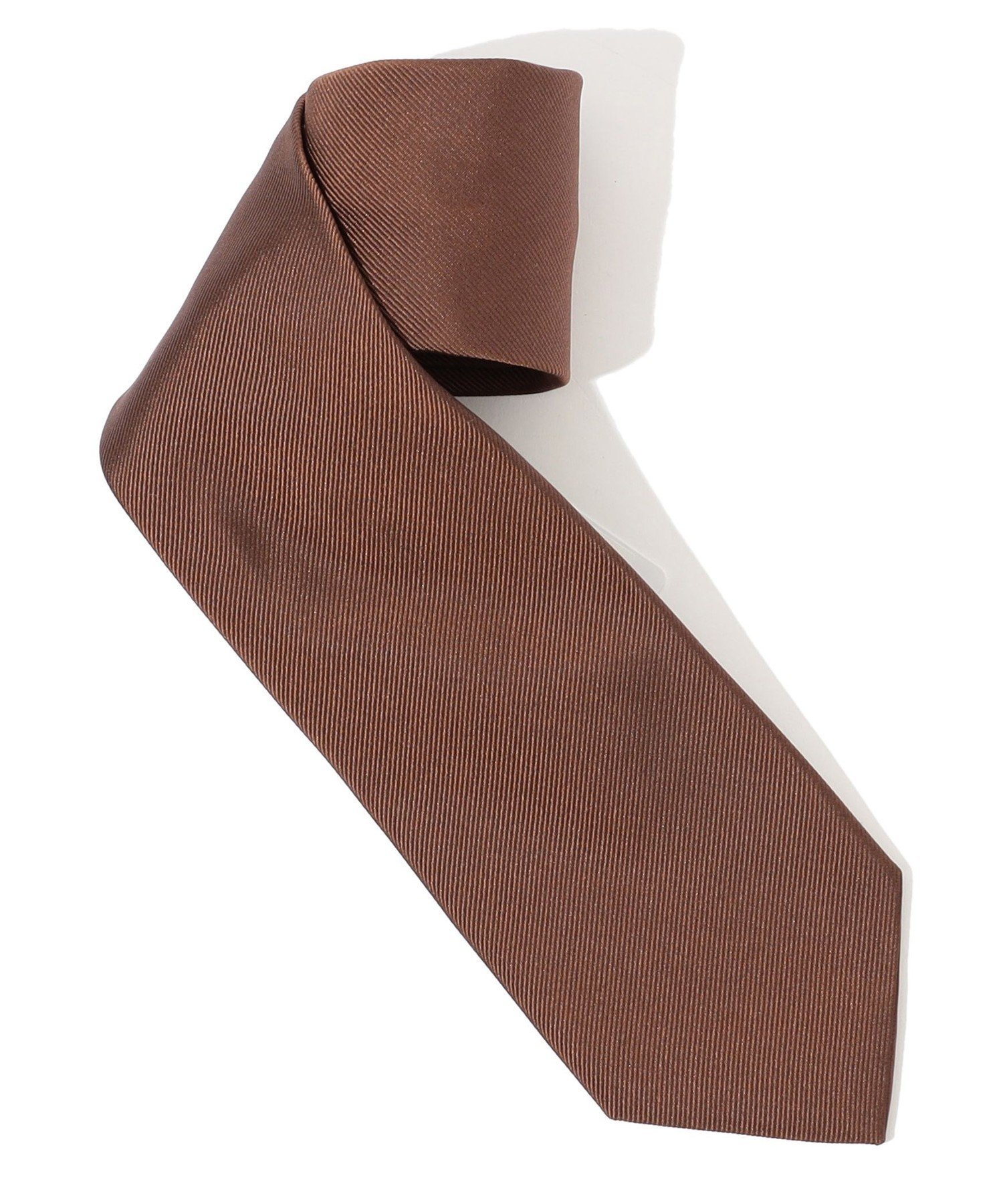 TOMORROWLAND GOODS FRANCO BASSI シルクソリッドネクタイ トゥモローランド スーツ・フォーマル ネクタイ・蝶ネクタイ オレンジ ブラウン ネイビー【送料無料】