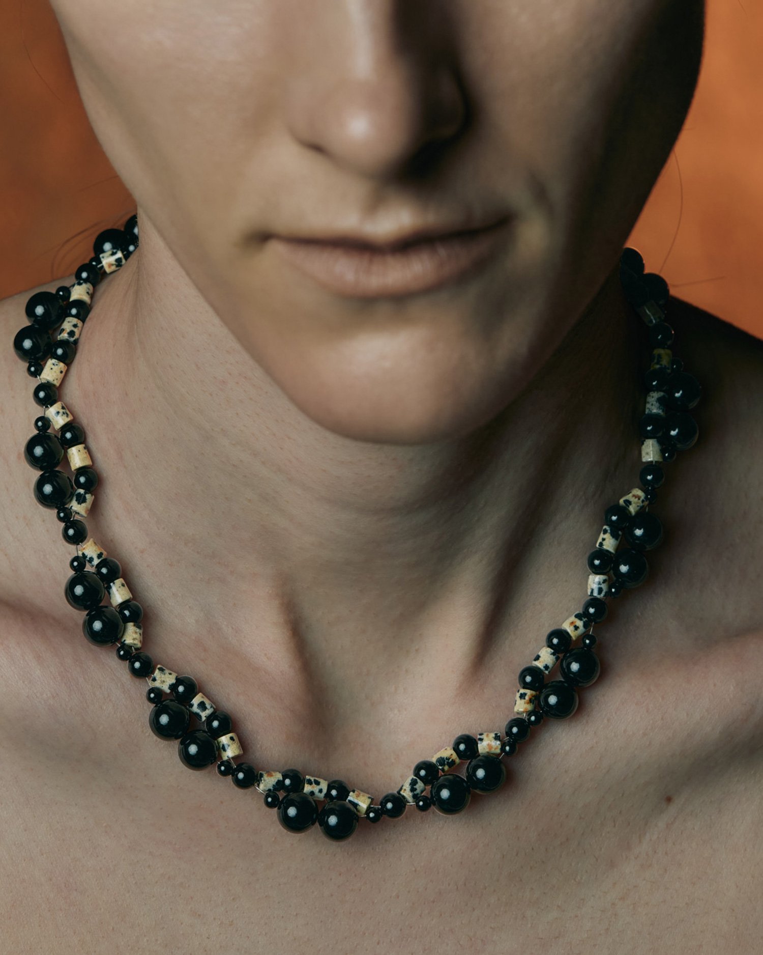 IRIS47 IRIS 47/strata necklace/ストレイタ ネックレス フォブ アクセサリー・腕時計 ネックレス ブラック【送料無料】