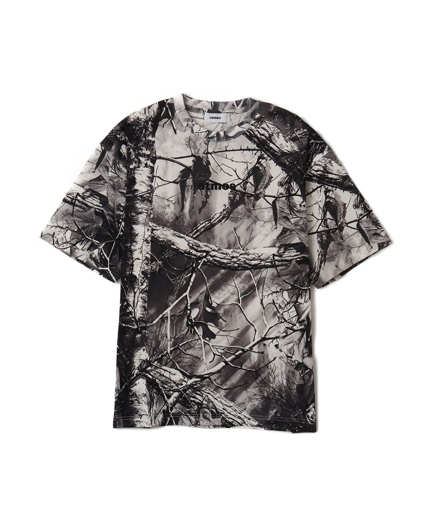 atmos atmos Embroidery Classic Logo CAMO T-shirt BLACK アトモス トップス カットソー・Tシャツ
