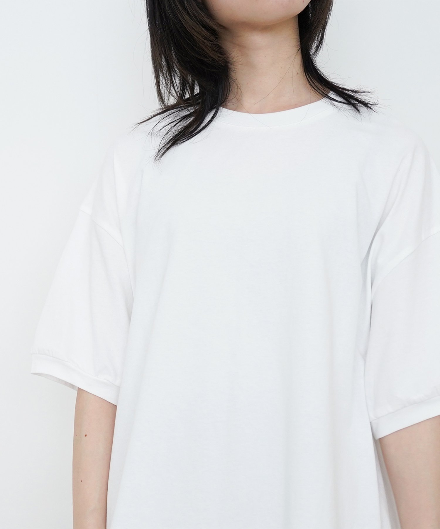 休日と詩 ひだまりのTシャツ タンデイ スー トップス カットソー・Tシャツ ホワイト ベージュ