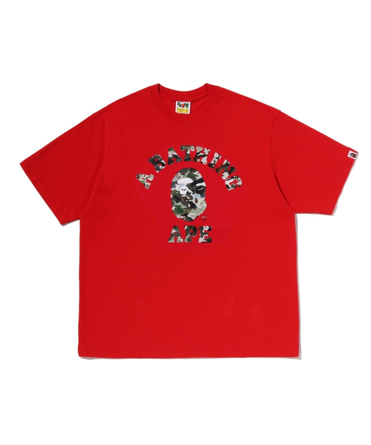楽天市場】A BATHING APE（カラーレッド）（Tシャツ・カットソー