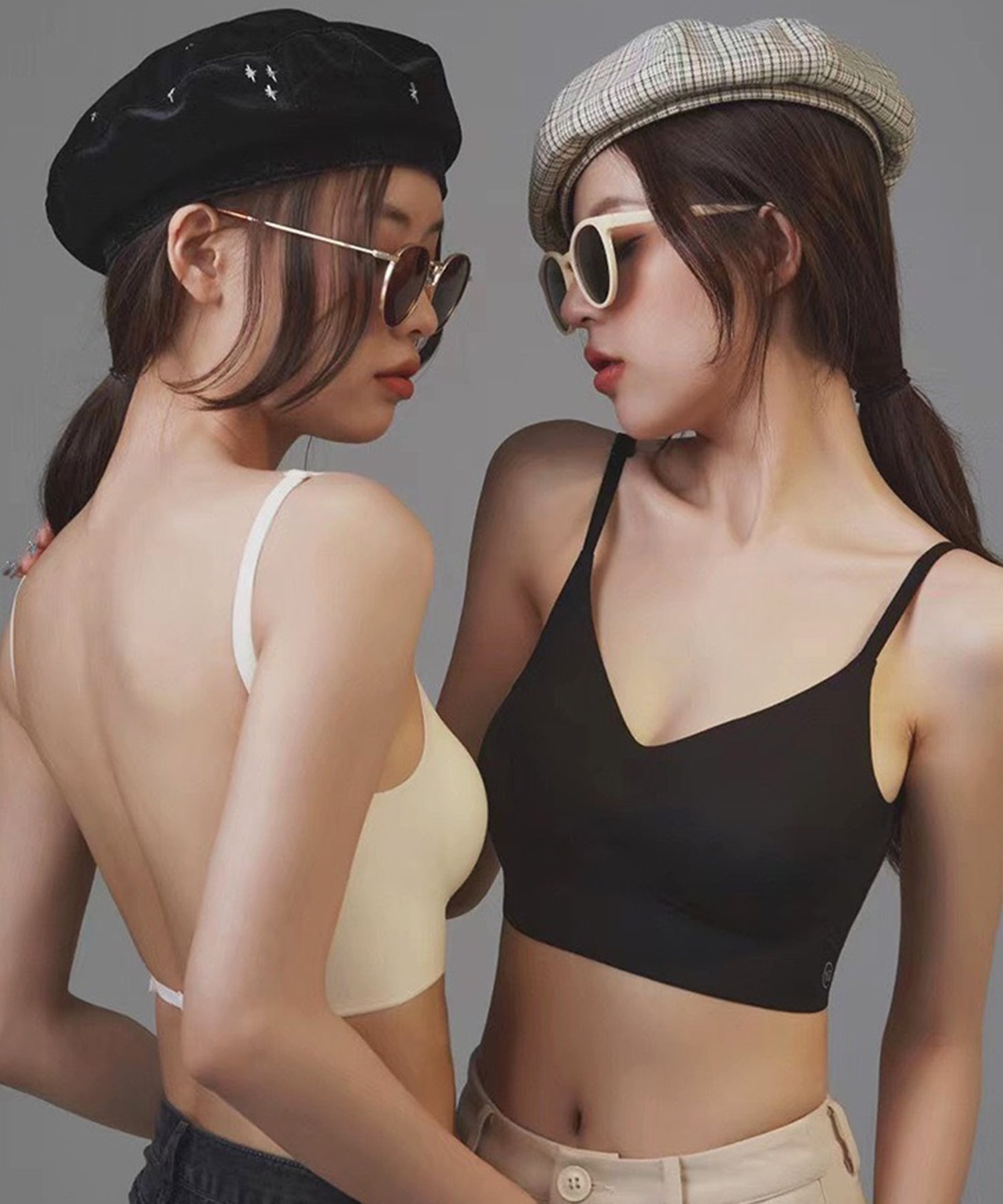 ノンワイヤー シームレス 3way バックレスブラ culu606 チュクラ インナー・ルームウェア ブラジャー ブラック ホワイト ベージュ