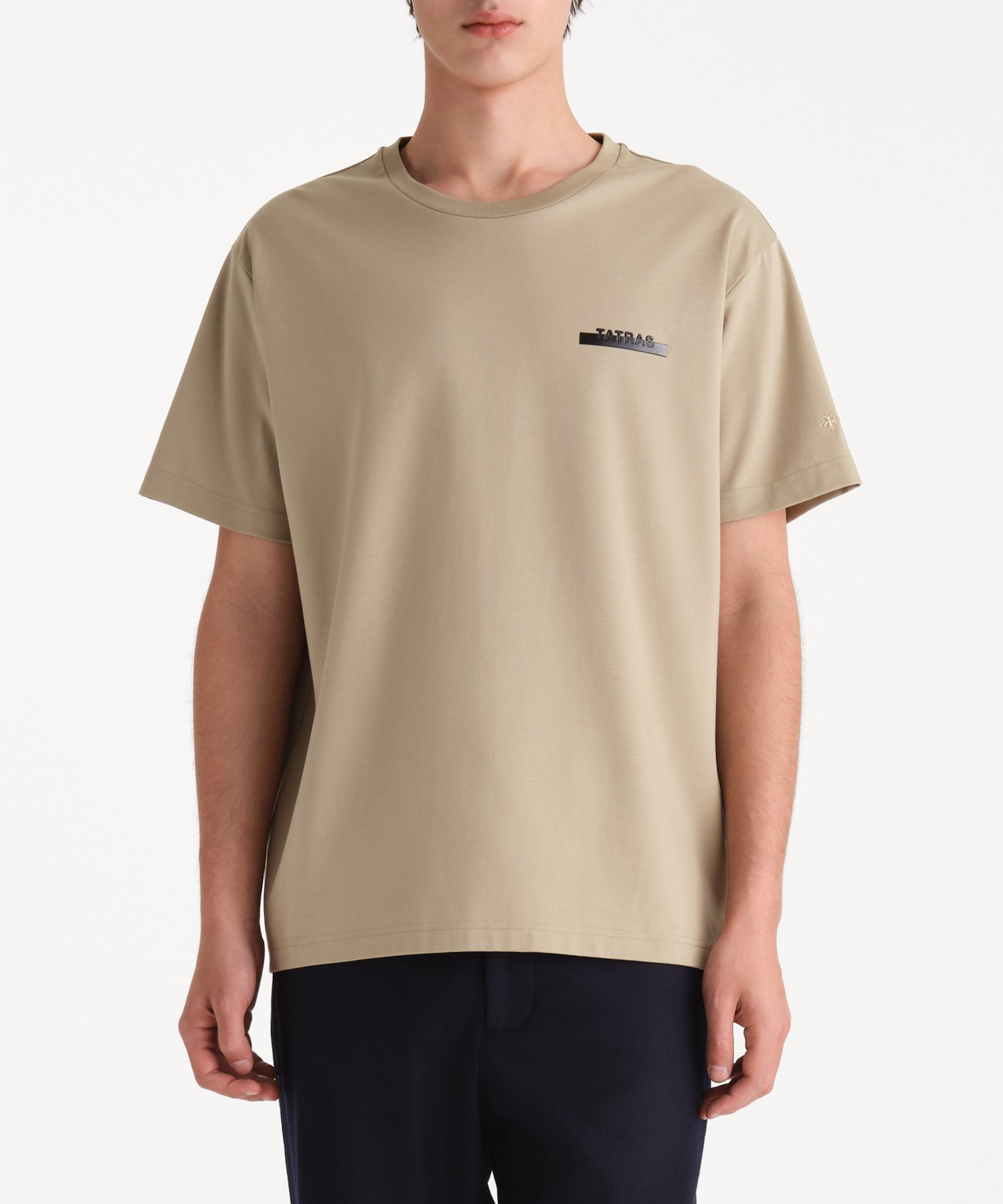 TATRAS 【TATRAS 直営店】LAREDO ラレド / Tシャツ タトラスコンセプトストア トップス カットソー・Tシャツ ホワイト ベージュ ブラック【送料無料】