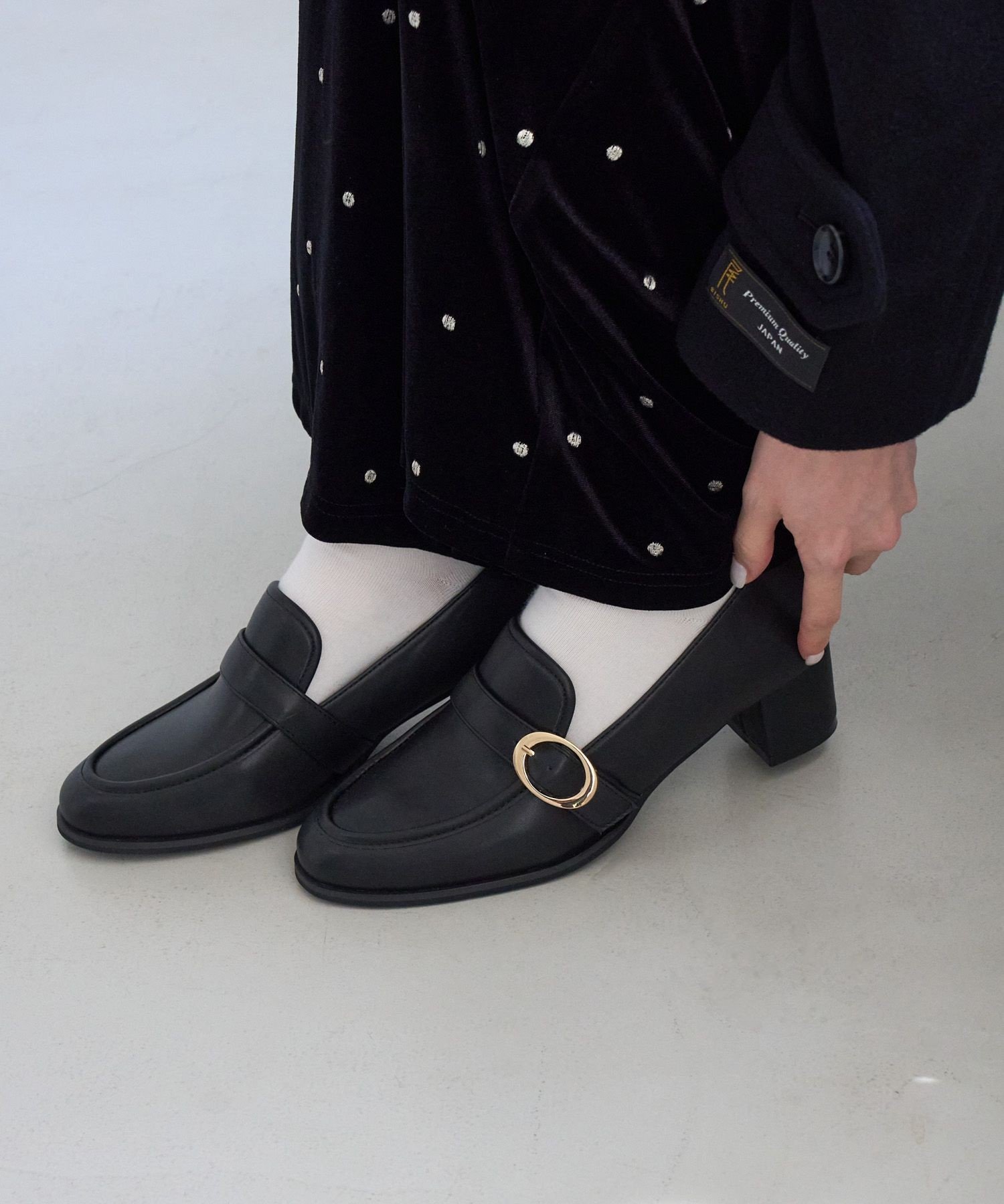 ROPE' PICNIC PASSAGE ヒールアップローファー ロペピクニック シューズ・靴 ローファー ブラック【送料無料】 stylife-15847192 Rakuten Fashion パッケージ画像