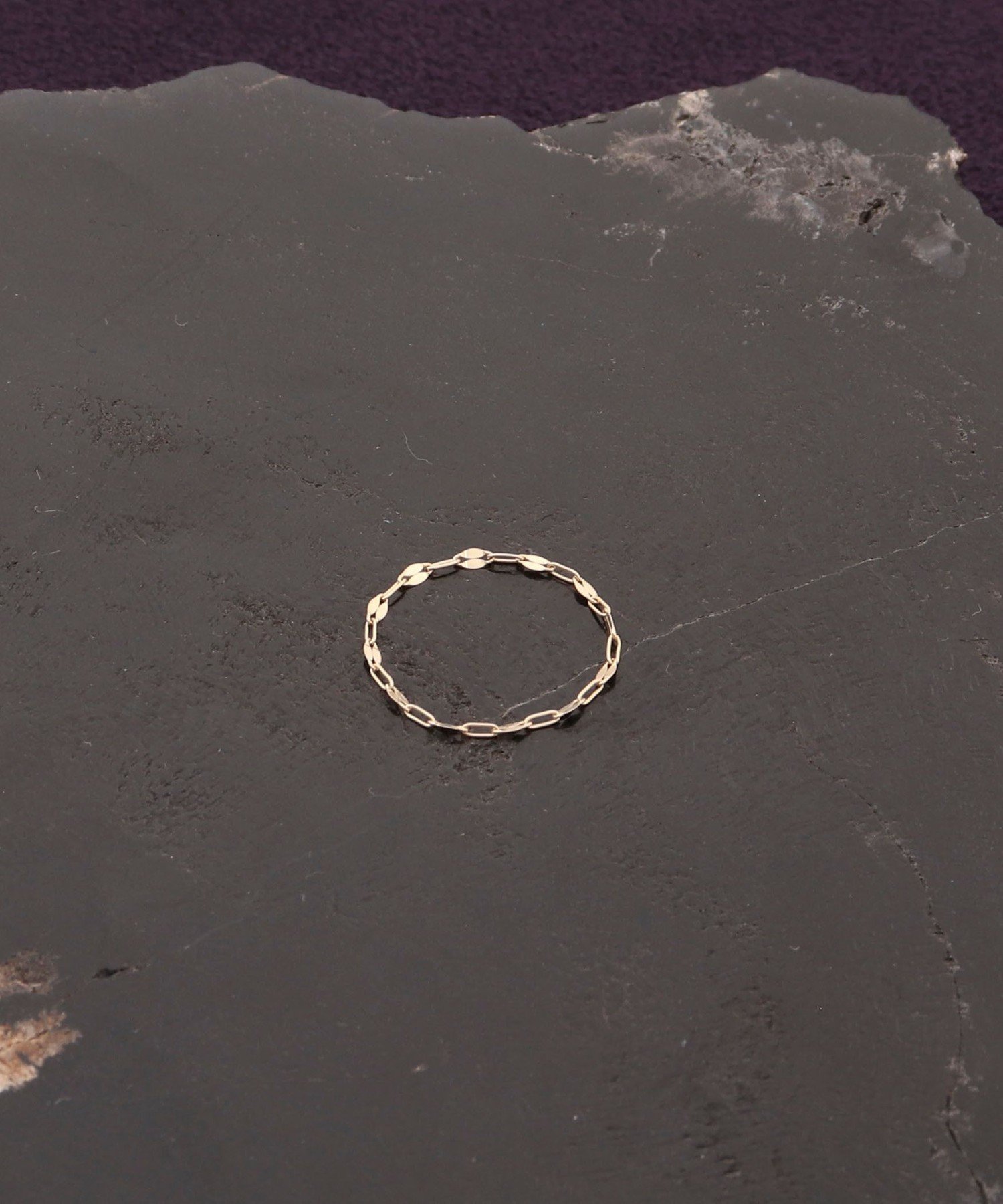 grace grace 【grace grace/グラスグラス】 10Kペタルチェーンリング-S ノーリーズ アクセサリー・腕時計 リング・指輪 ゴールド【送料無料】のサムネイル