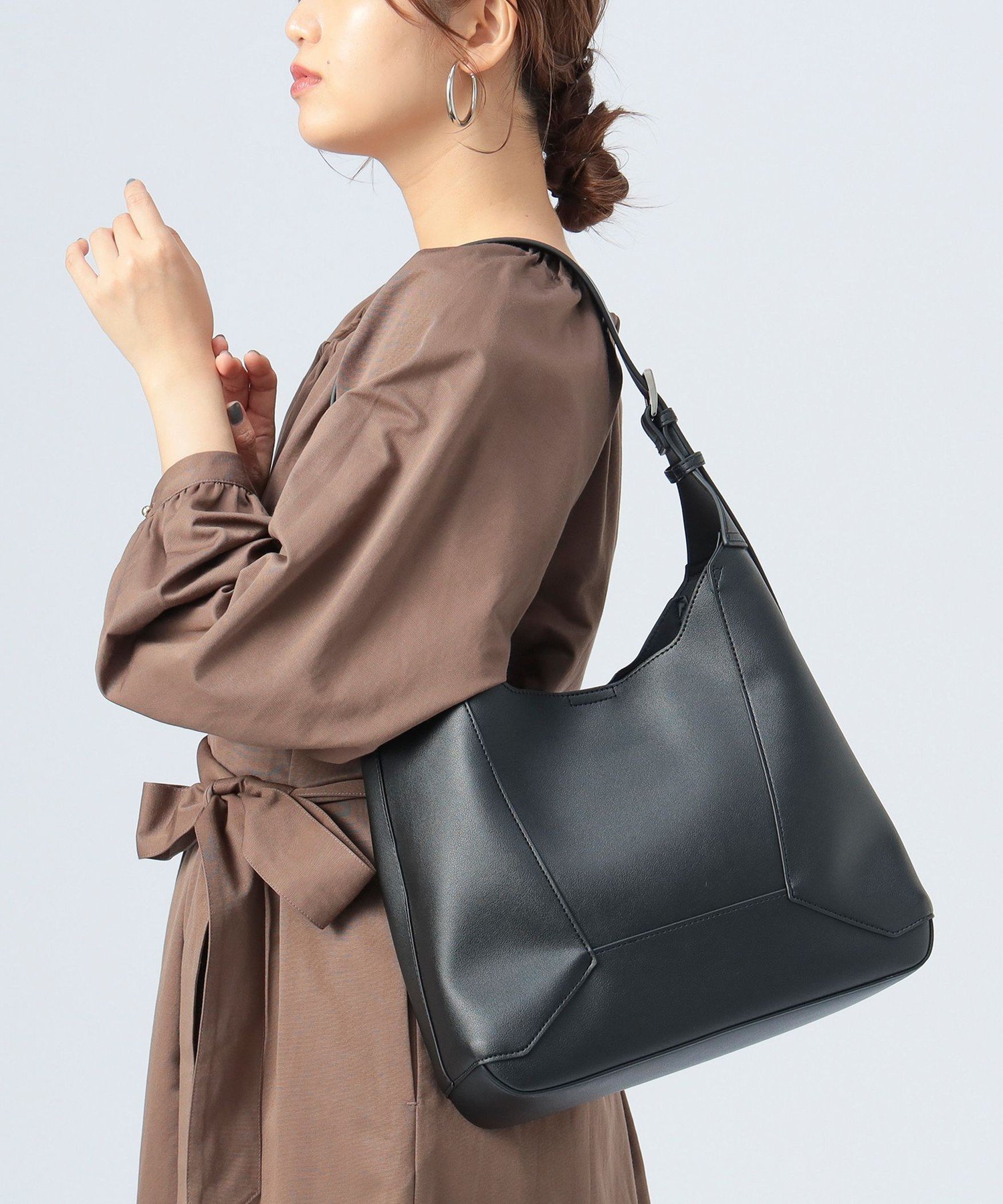 BEAMS HEART WOMEN インポーチ 切替トートバッグ ビームス ハート バッグ トートバッグ グリーン ブラ..