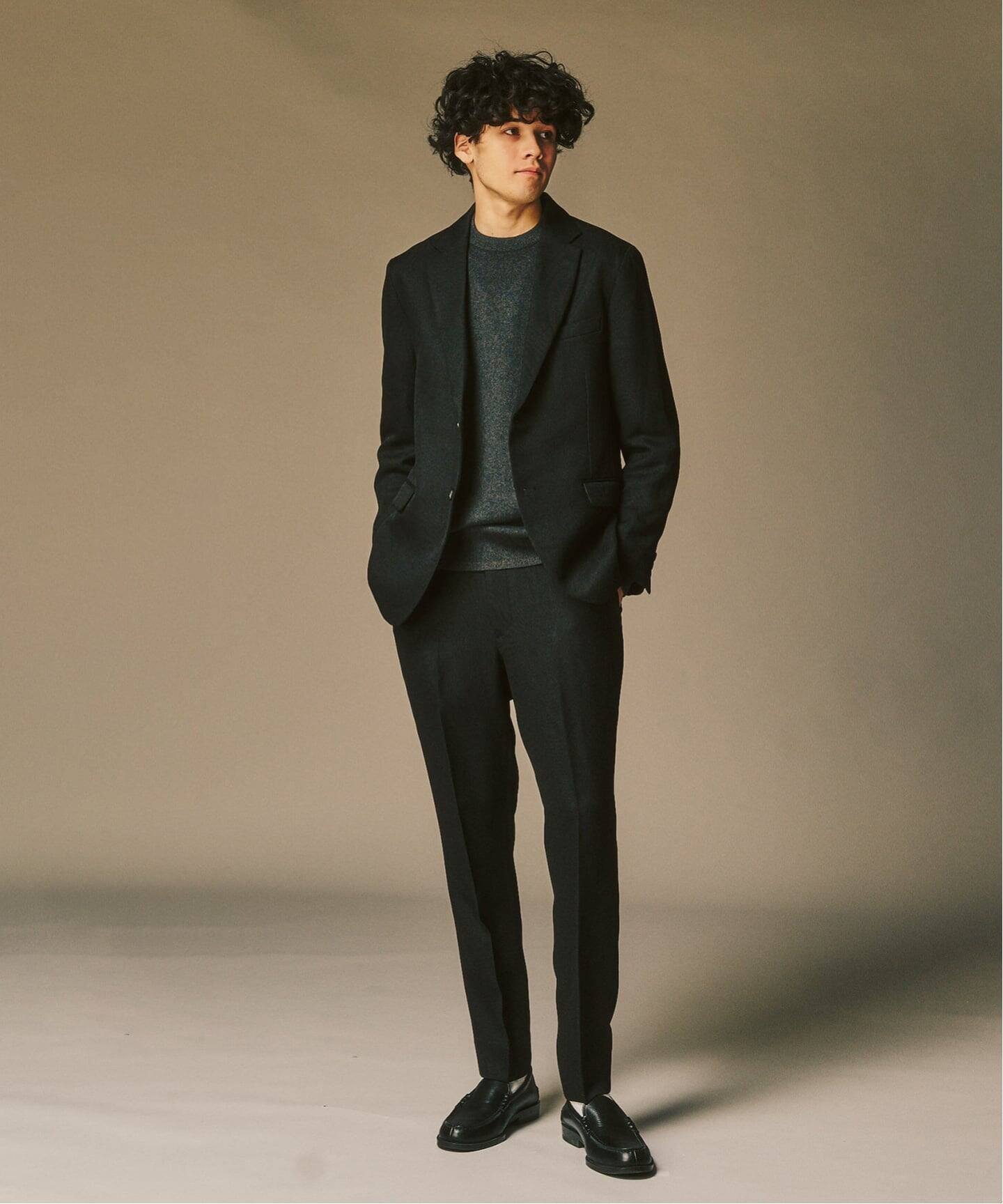 417 EDIFICE ミックス ツイードセットアップ