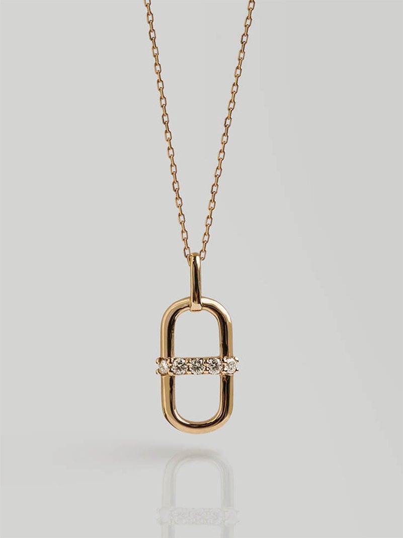 cui-cui ダイヤモンド ネックレス ｜ K10YG＜Mira＞ キュイキュイ アクセサリー・腕時計 ネックレス【送料無料】